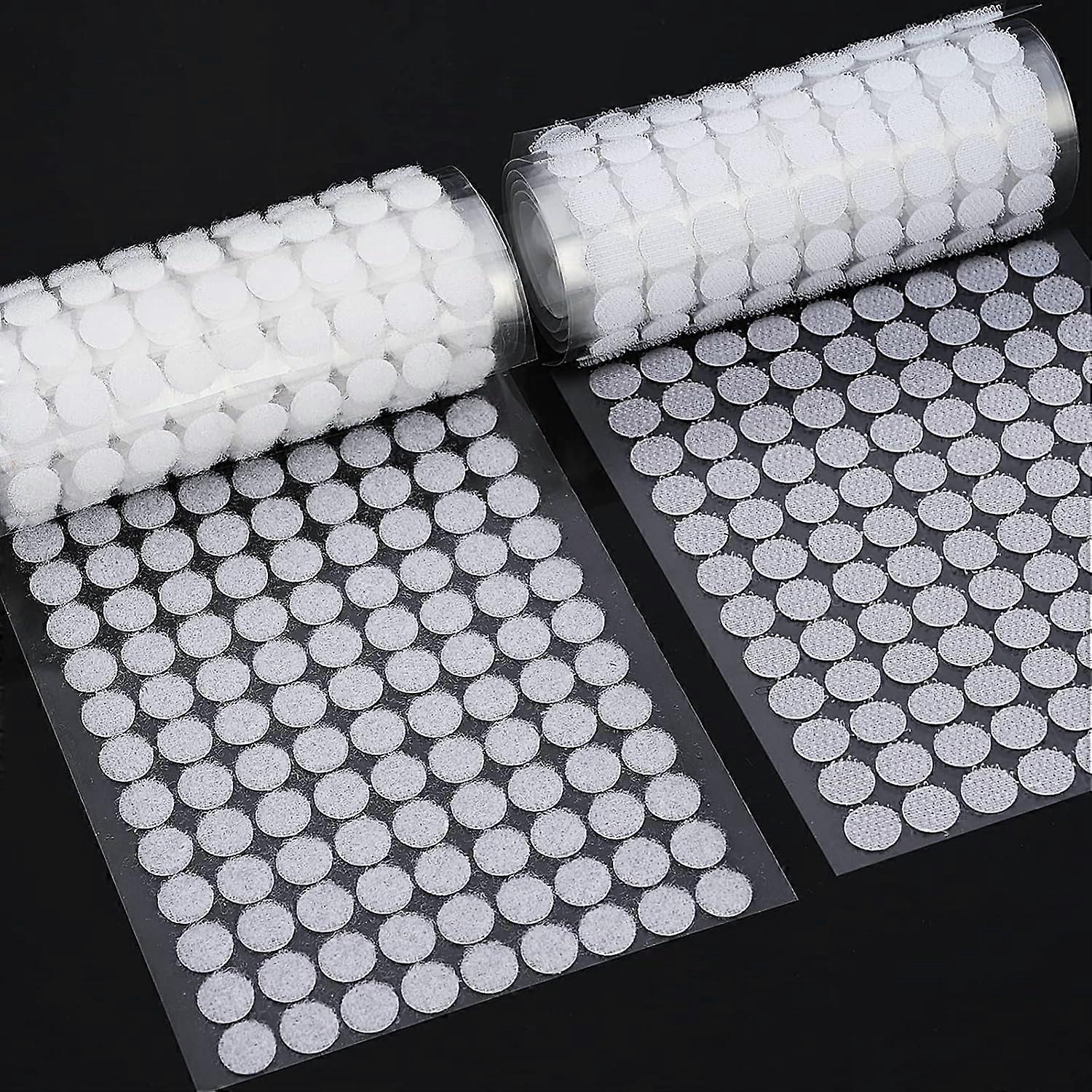 Round Self-Adhesive Scratch, 504 Pairs 10mm Circles with Self Adhesi