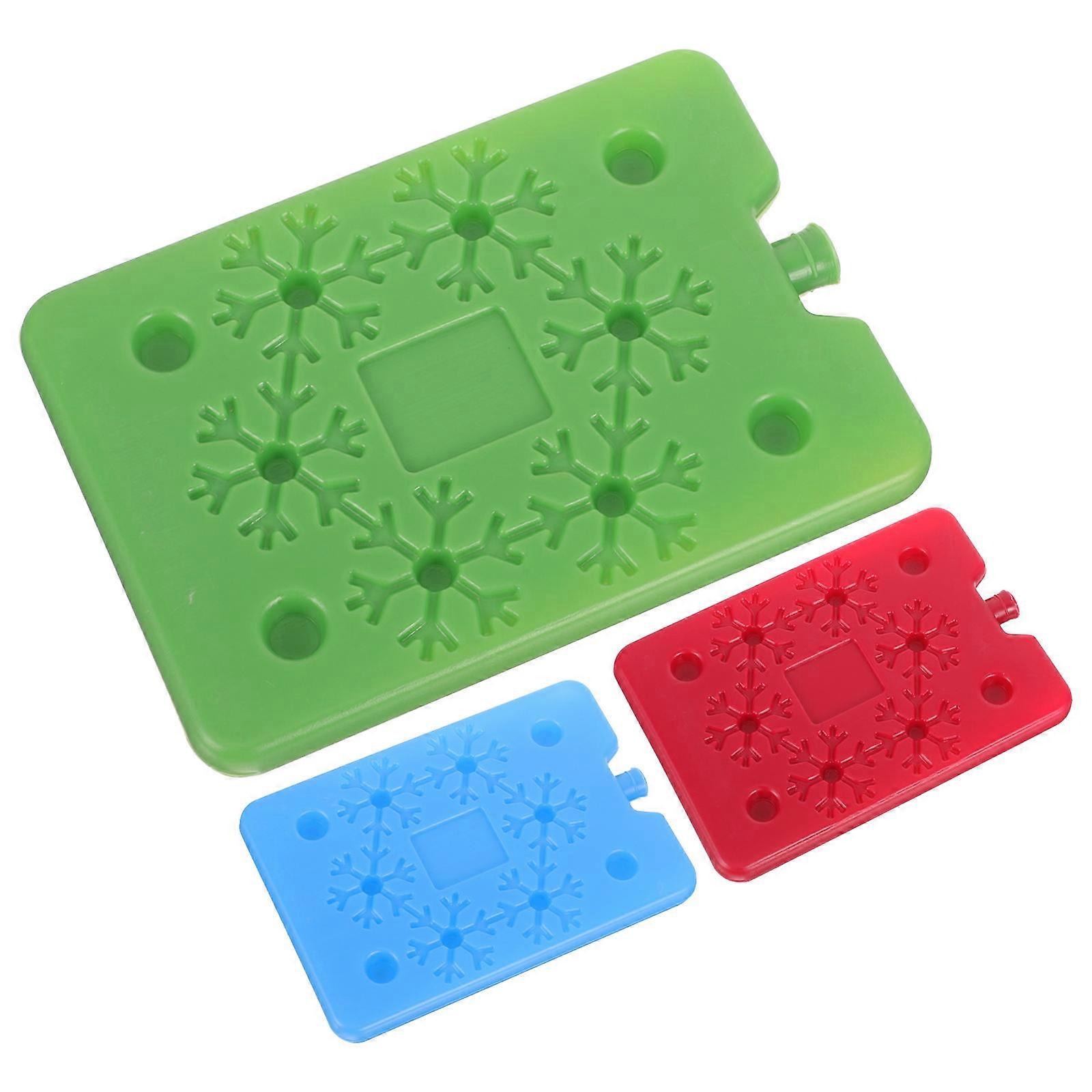 Reusable Ice Packs for Coolers with Great Cooling Effects Portable and Easy to Carry for Daily Use Assorted Color Plastic
