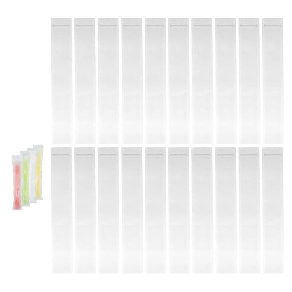 Reusable Ice Sucker Bags 50Pcs Ice Candy Making Bags Perfect For Parties Or Events Home Use Rectangular PE
