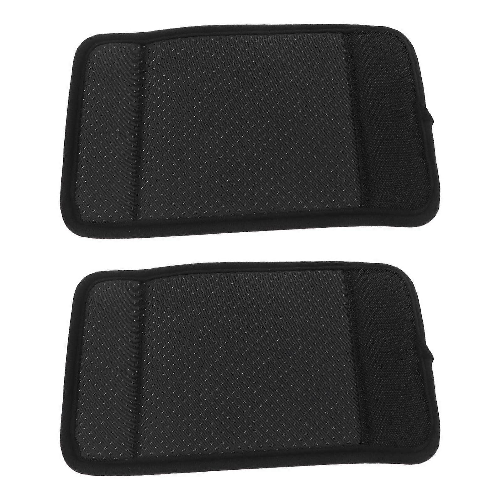 Walking Arm Crutch Pads Soft Sponge Cushioned Handle Pads Universal Fit Black Hand Pain Reduction Fatigue Relief