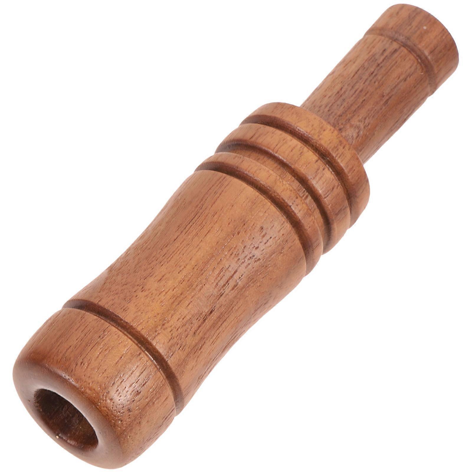 Brown Wooden Hunting Whistle Caller for Outdoor Use with Excellent Luring Performance 4.5 Inches