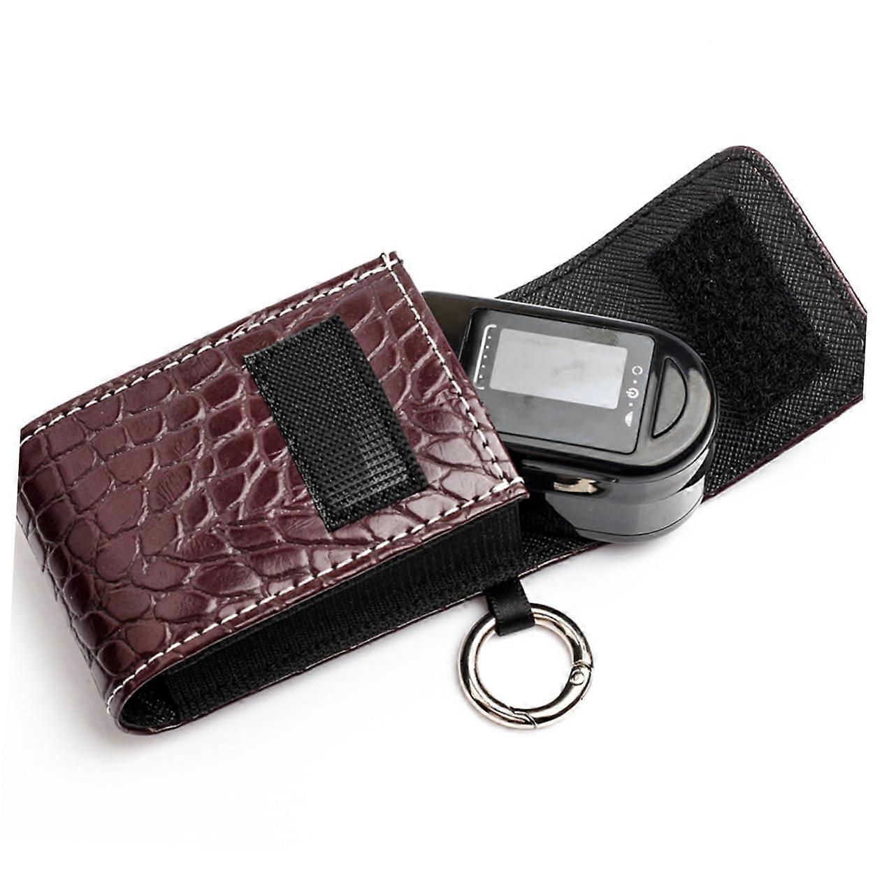 Oxygen meter protective case Compact storage bag In pattern For protection and transport Light and durable For daily use