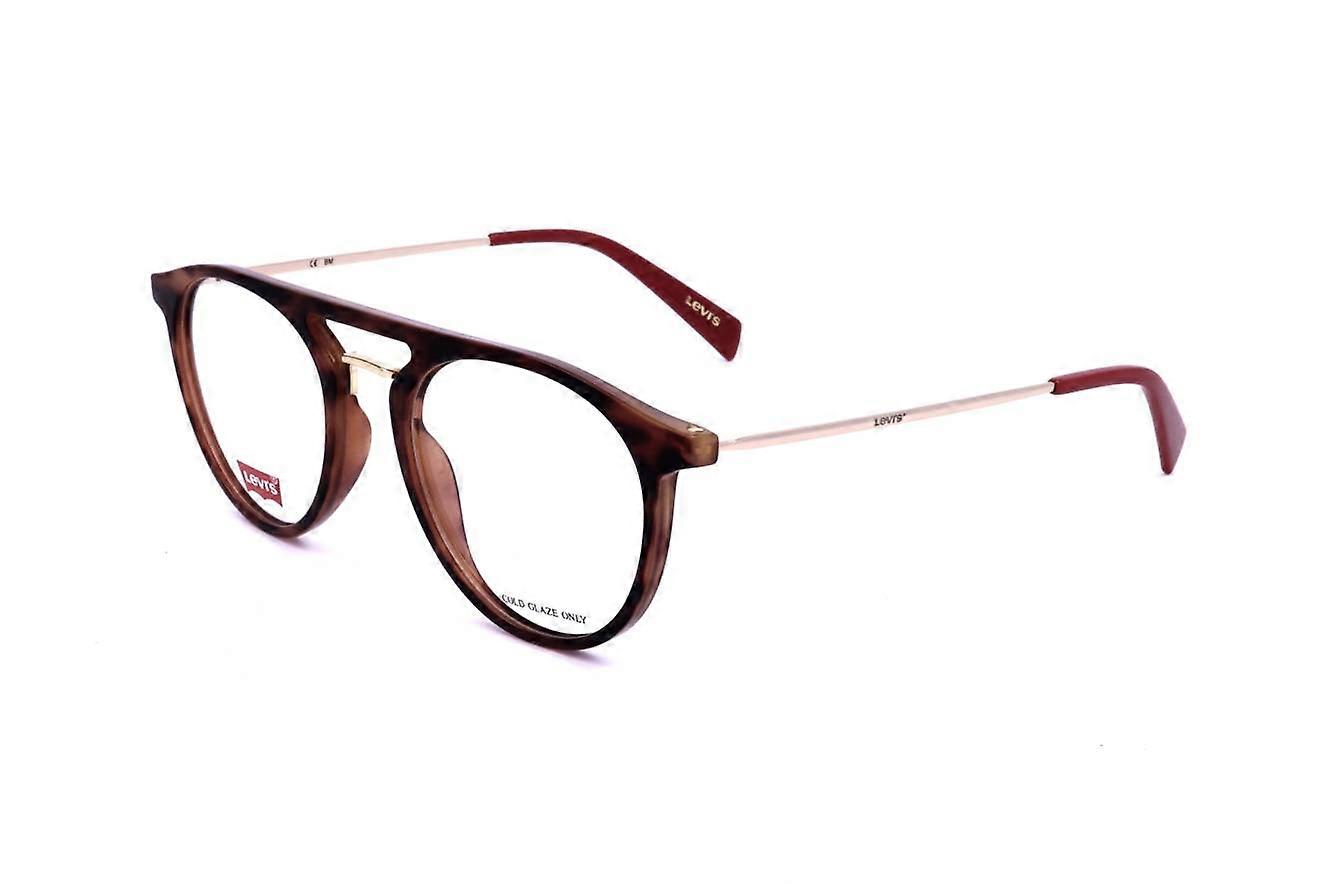 Eyewear Frames Levi s LV 1001 O63 HAVANA RED 51/21/150 UNISEX