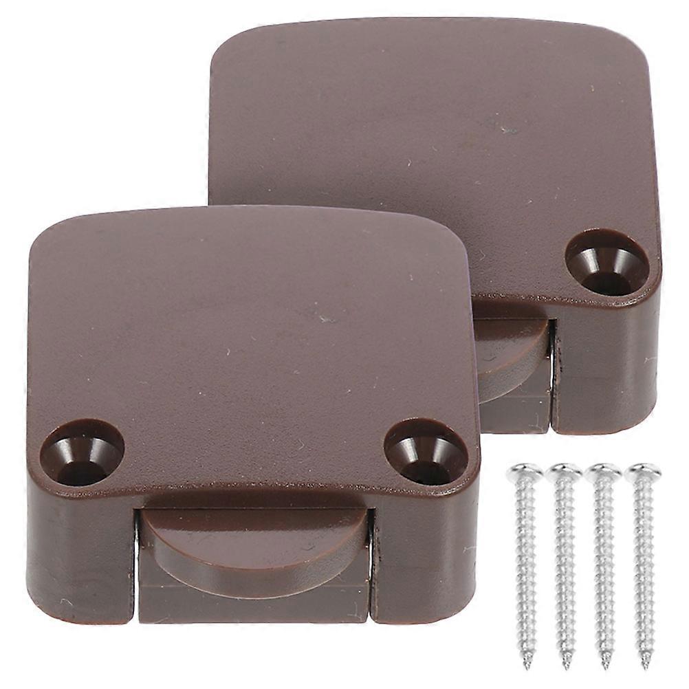 Door Wardrobe Light Switch For Home Use In Coffee Color With On Off Control 2Pcs