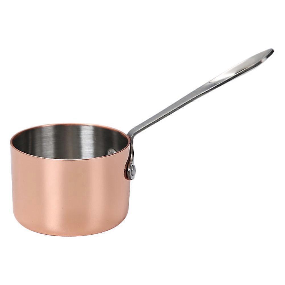 Condiment Cups Reusable Kitchenware Table Decoration 14.7x6.2CM Rose Gold For Restaurant Use 1Pack
