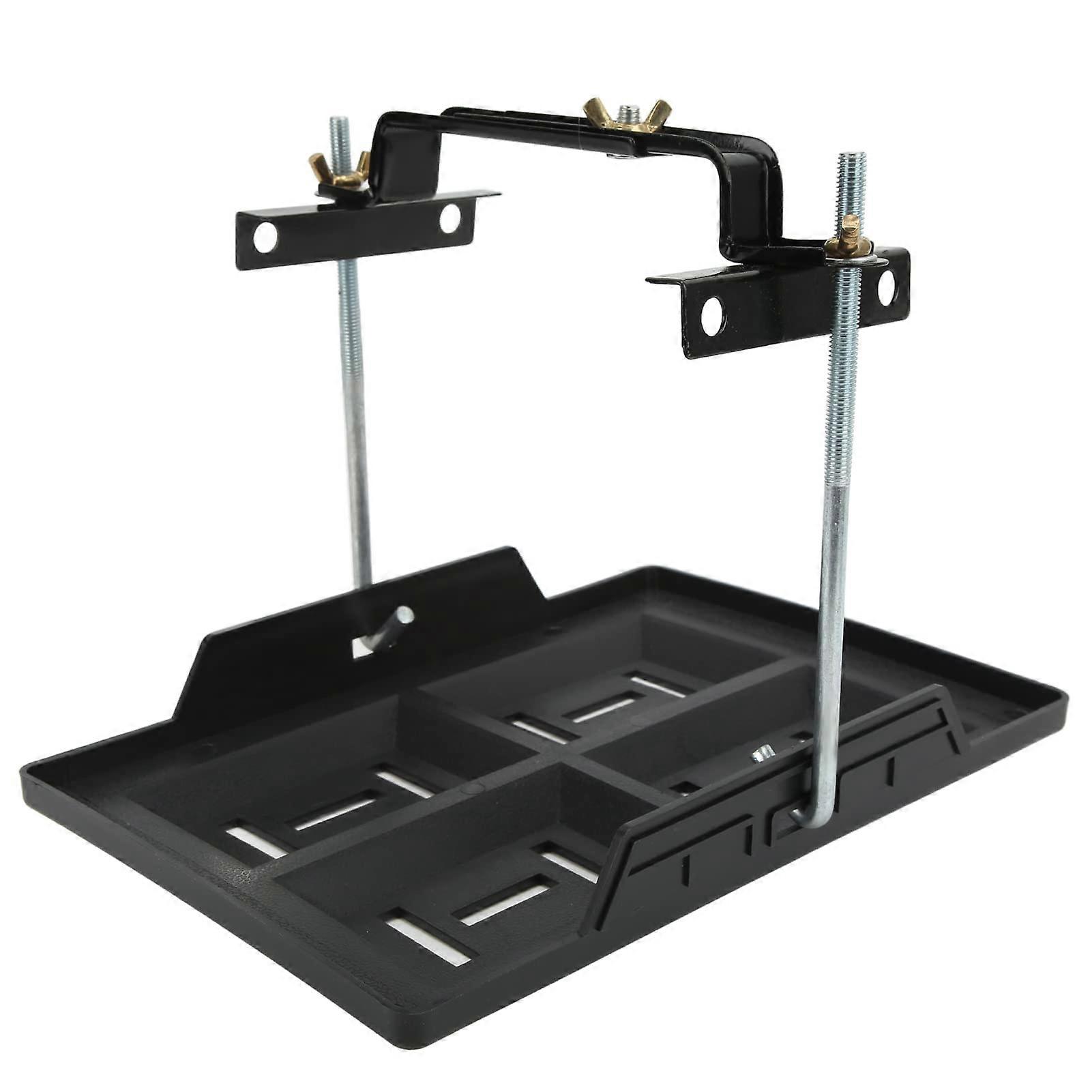 Battery tray retention kit, continuous black battery tray holder for series 27 30 31 batteries