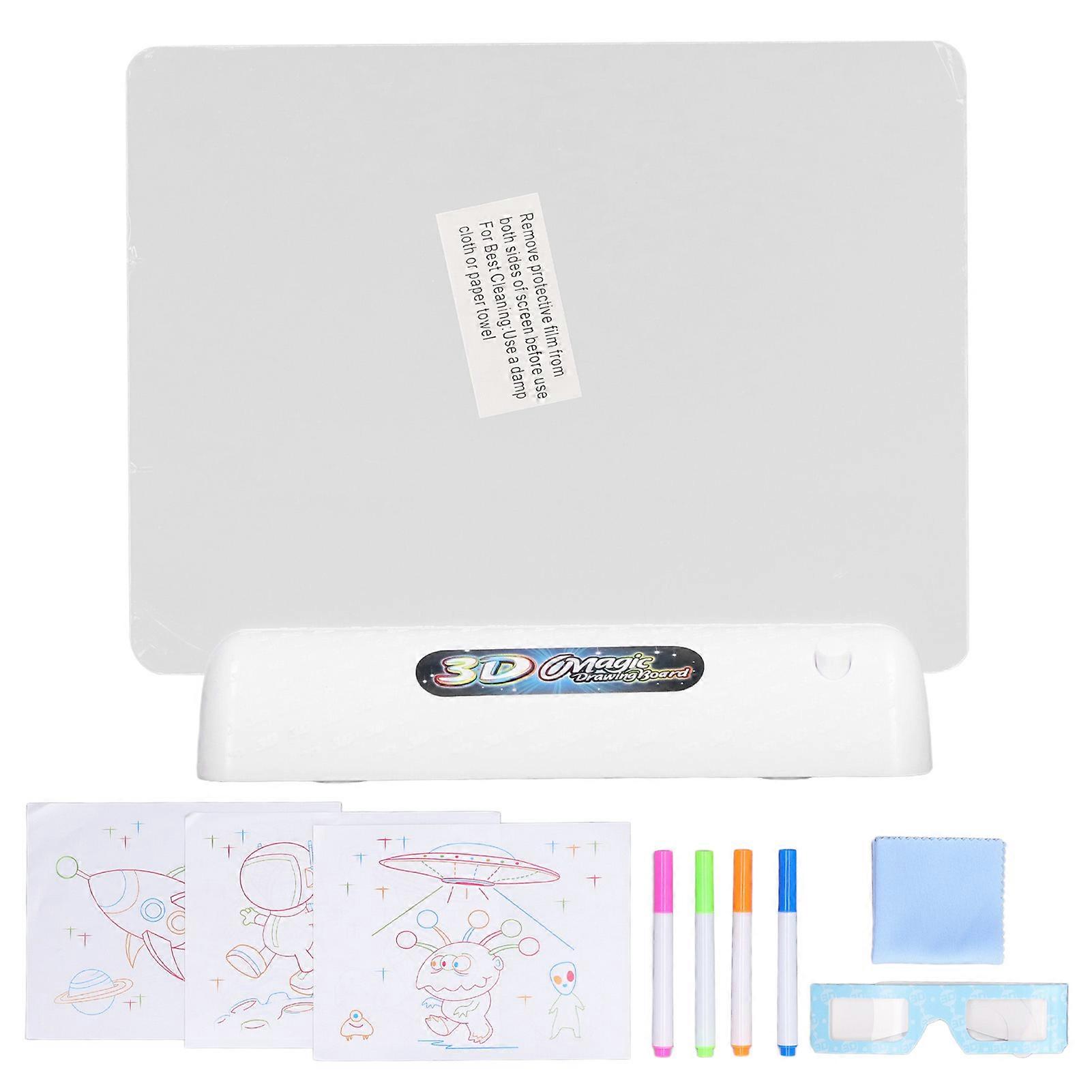 Ultimate Light Board DIY 3D Luminous Colorful Doodle Light Board for Kids Children Space
