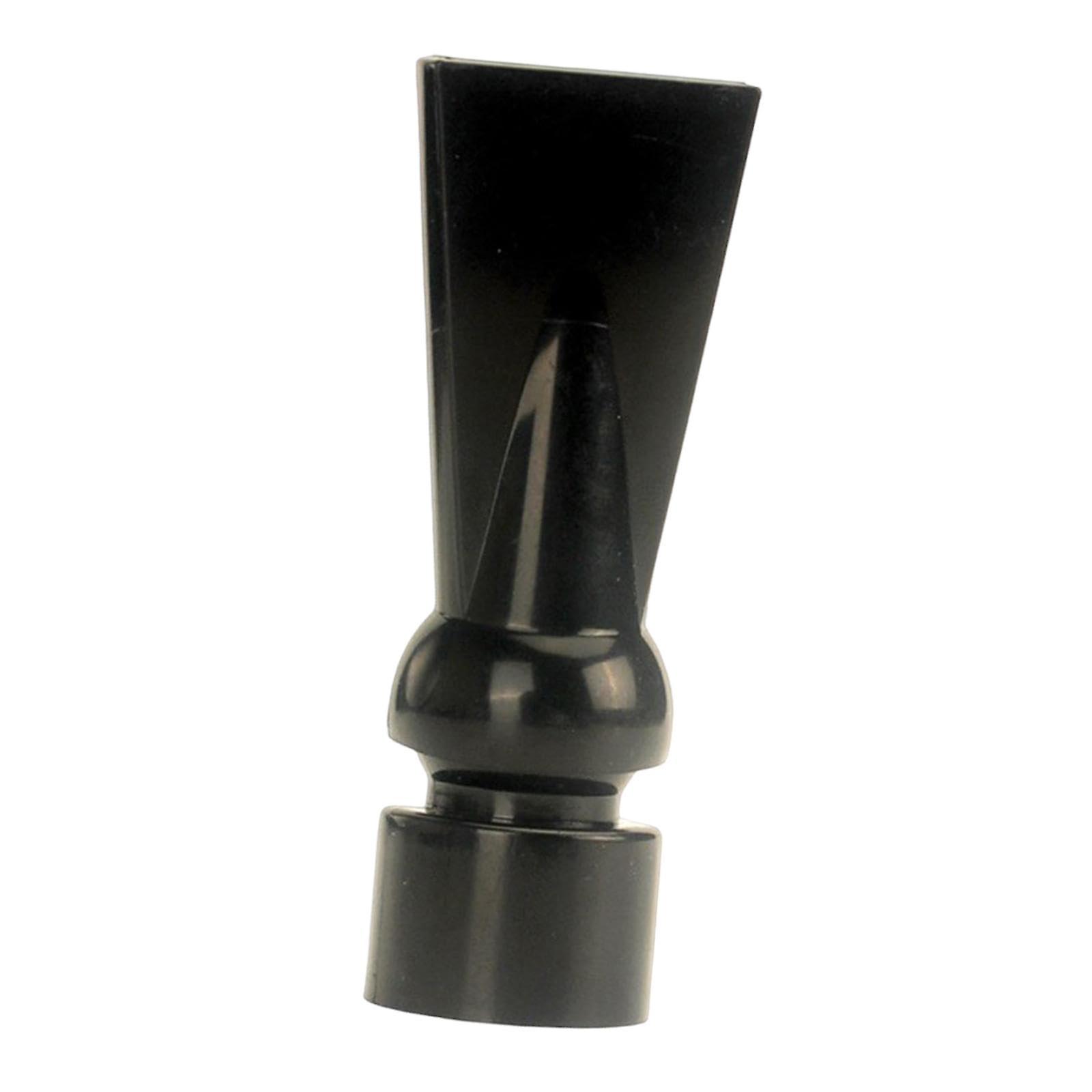 Duckbill nozzle for aquariums, black, for pipe, compact, 360° rotatable