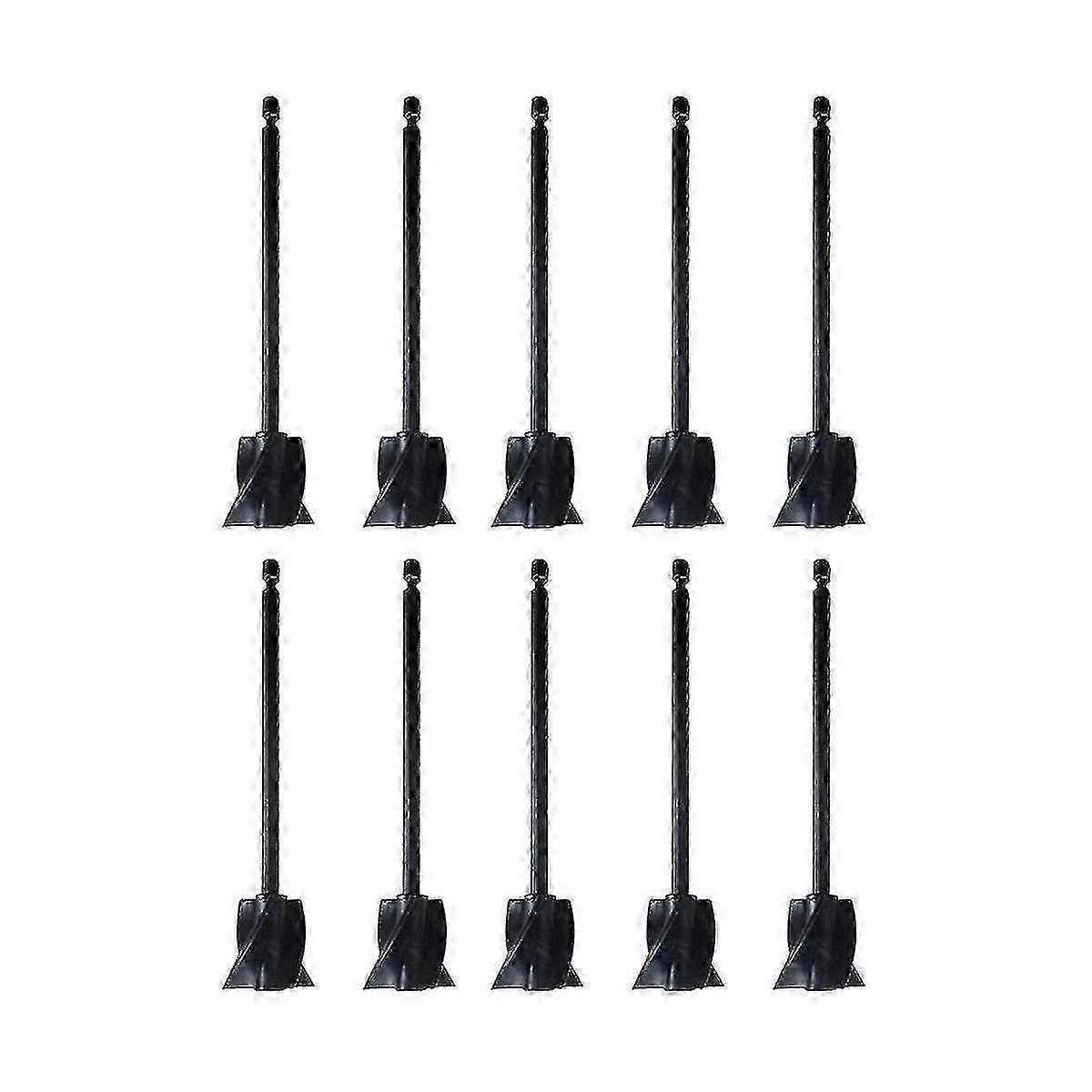 Epoxy Resin Mixer Paddle Drill Attachment for Paint & Epoxy Mixing - Black