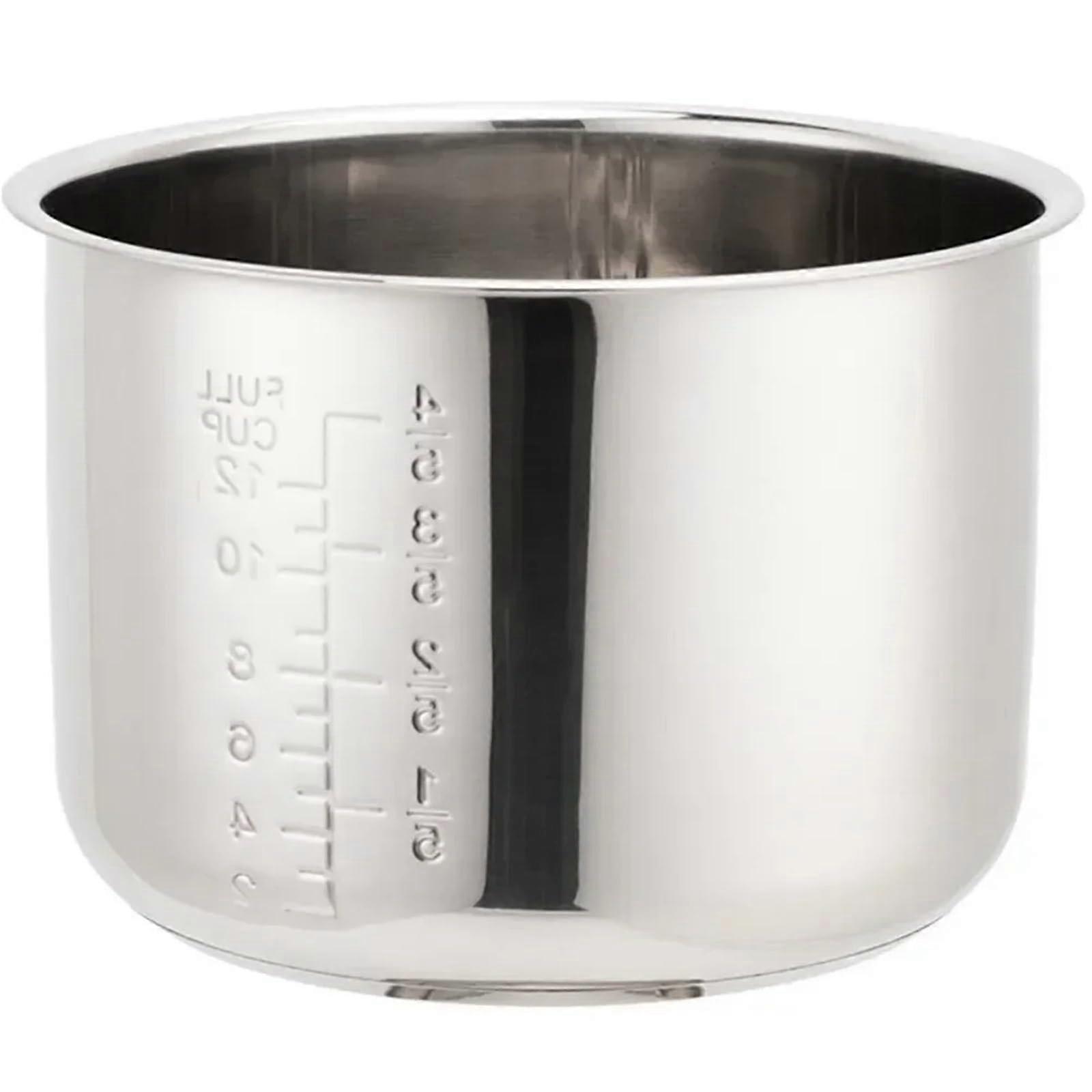Stainless Steel Inner Pot for Rice Cooker Pressure Cooker 6L NonStick Ref: 9197