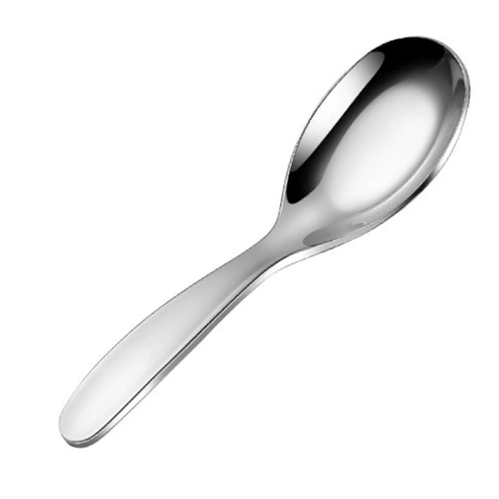 Children's Stainless Steel Spoons, Food-Safe, Rustproof Small Utensils for Desserts at Home and Preschools