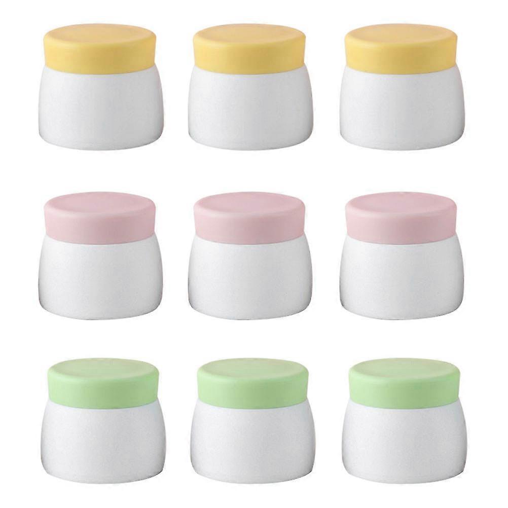 Face Cream Container Portable Design Cream Jars Square Style Perfect For Makeup Storage In Travel