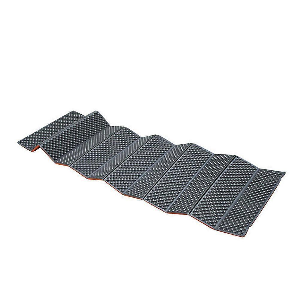 Thickenm Foldable Picnic Mat Camping Egg Tray Pattern Beach Weight Mattress Multi Functional Mat for Travel Outdoor (Dark Green and Black)