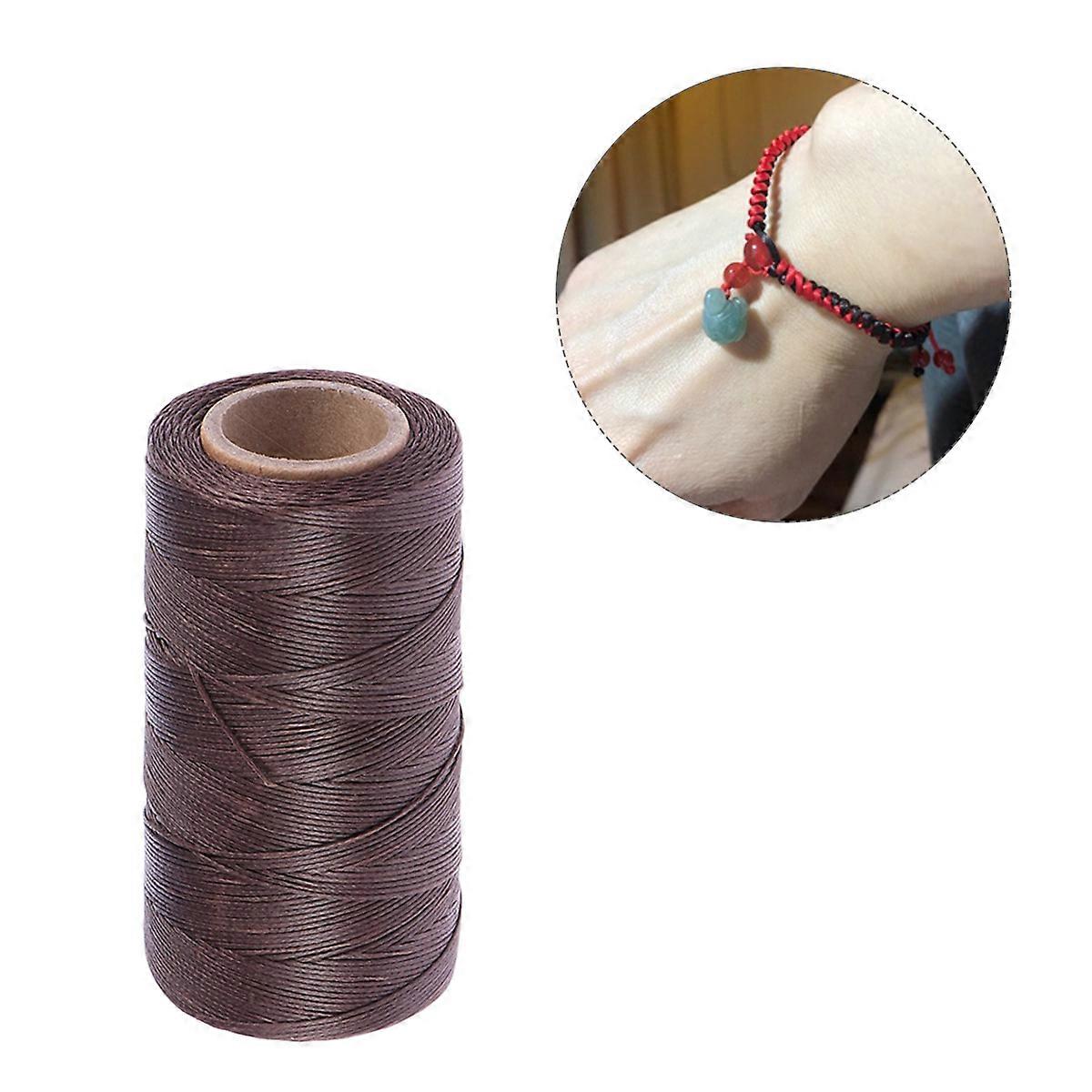 Coffee Polyester Sewing Thread for Projects and Repair 150D 0.8mm 260m