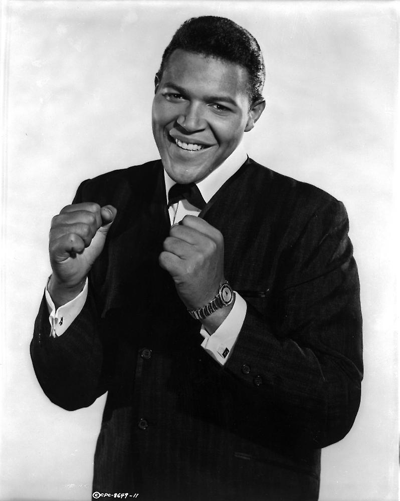 Chubby Checker smiling Poster