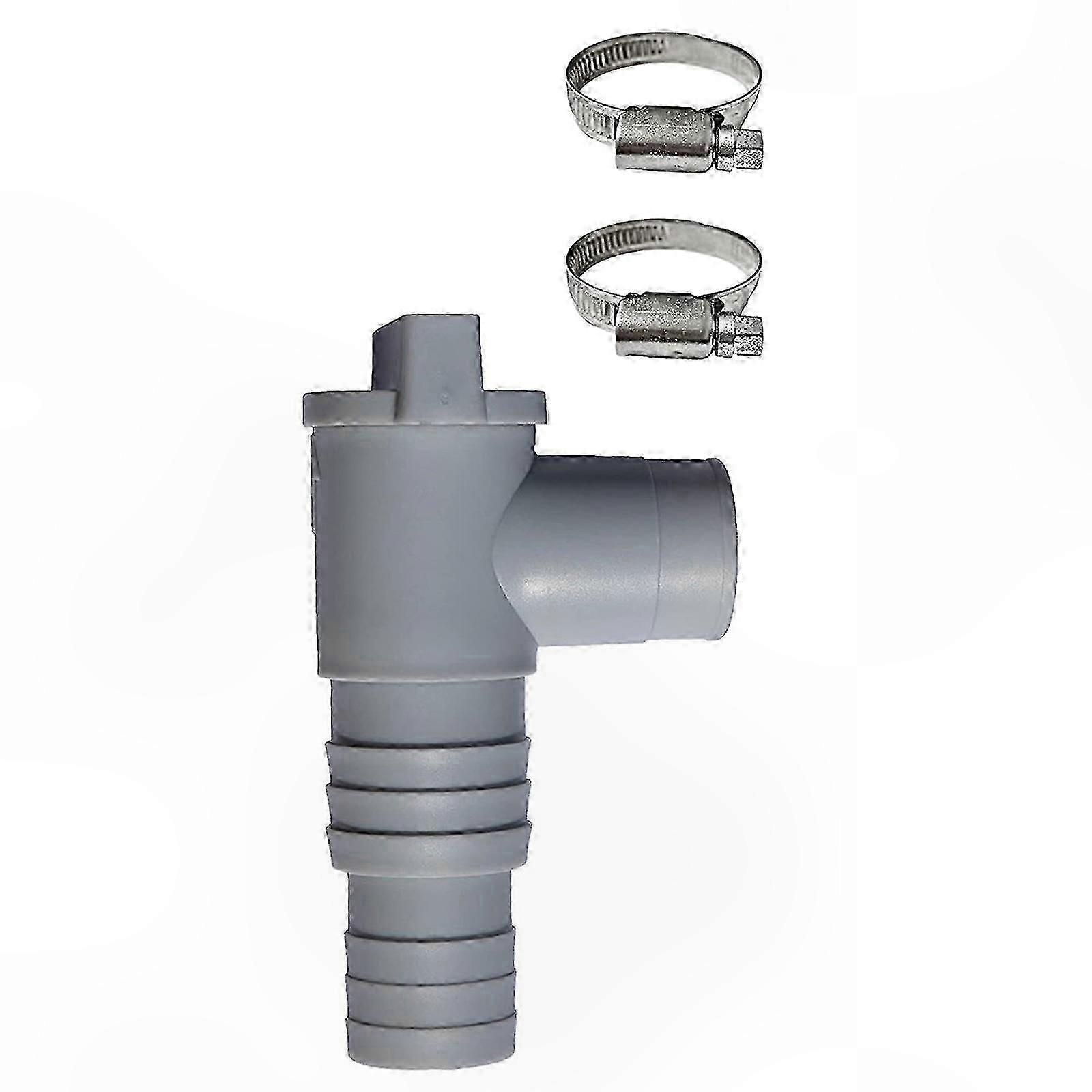 Stop For Pools With 32 Mm Hose Connection, Swimming Pool Hose Plunger, Shut-Off For Above Ground Pools, Stopcock For Pool 32 Mm