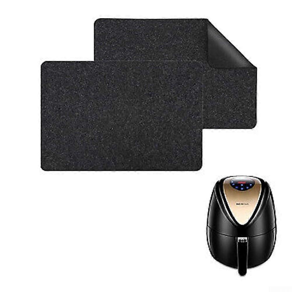 For deep fryer protective mats with  heat resistance and reliable nonslip properties (2 pieces) 2pcs