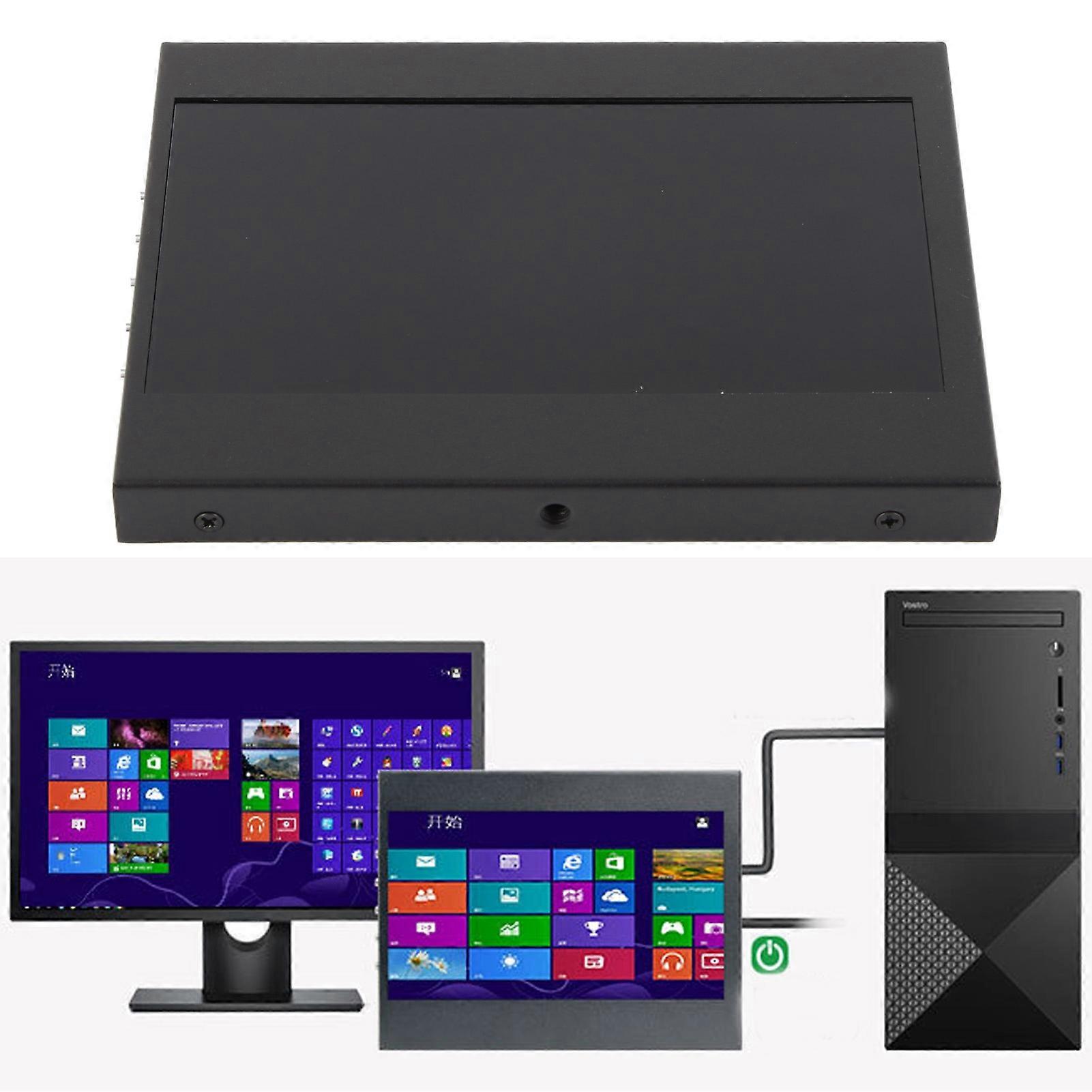 7in Graphic Display Screen 1024x600 High Definition Computer Extension Monitor for Raspberry Pi HD IPS 