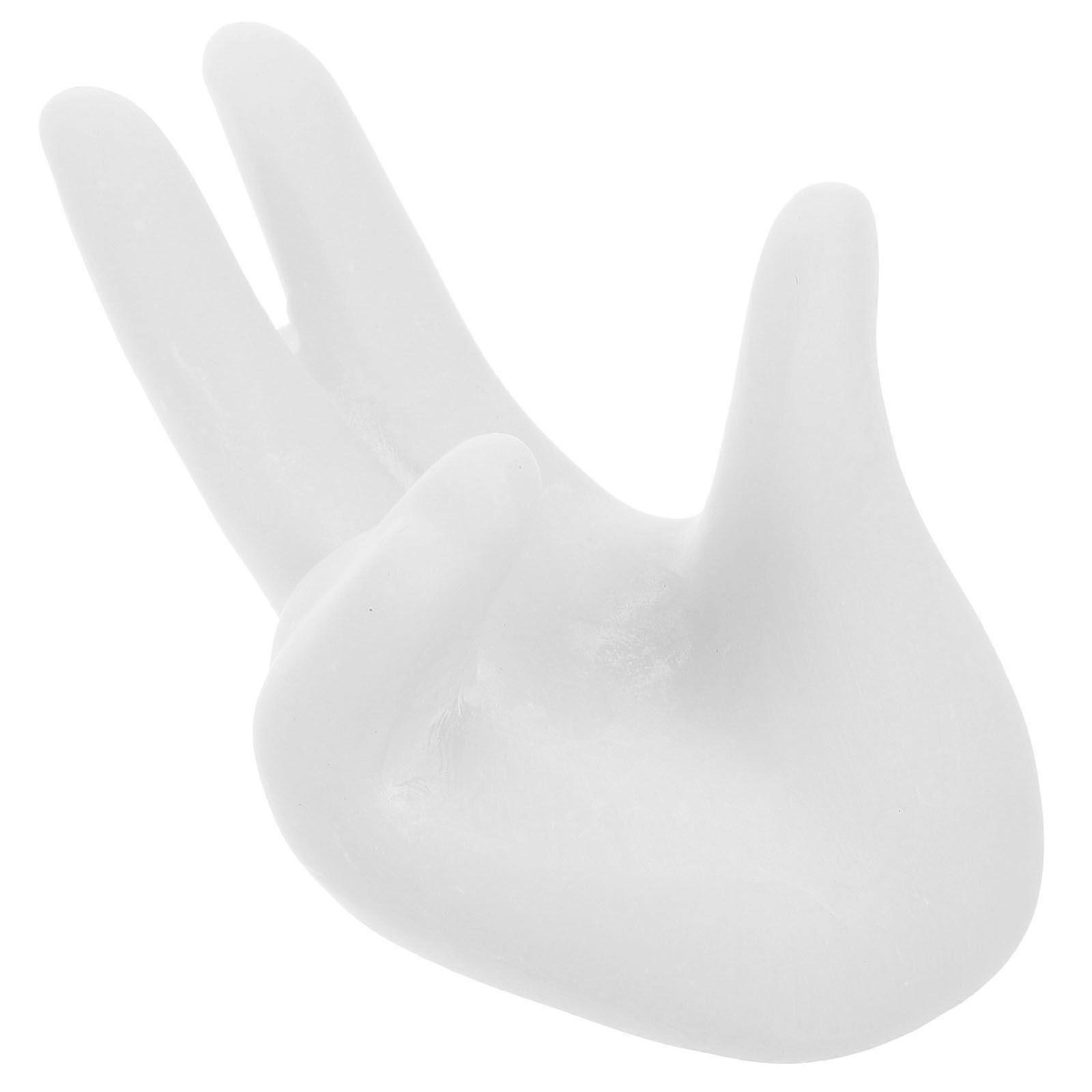 Resin Crystal Ball Display Stands Hand Shaped Crystal Ball Holder Sphere Globe Display Pedestals Gazing Ball Statue Base For Crystal Ball Sphere Globe