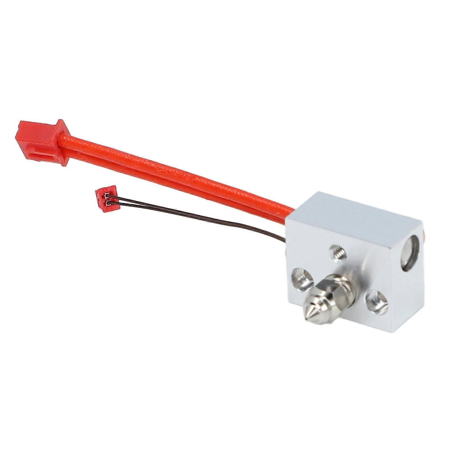 Hotend Upgrade Kit Bimétallique Heatbreak avec 4Pcs 0.4MM Buses 300 Kit d’impression haute température pour Ender 3 S1 S1 Pro