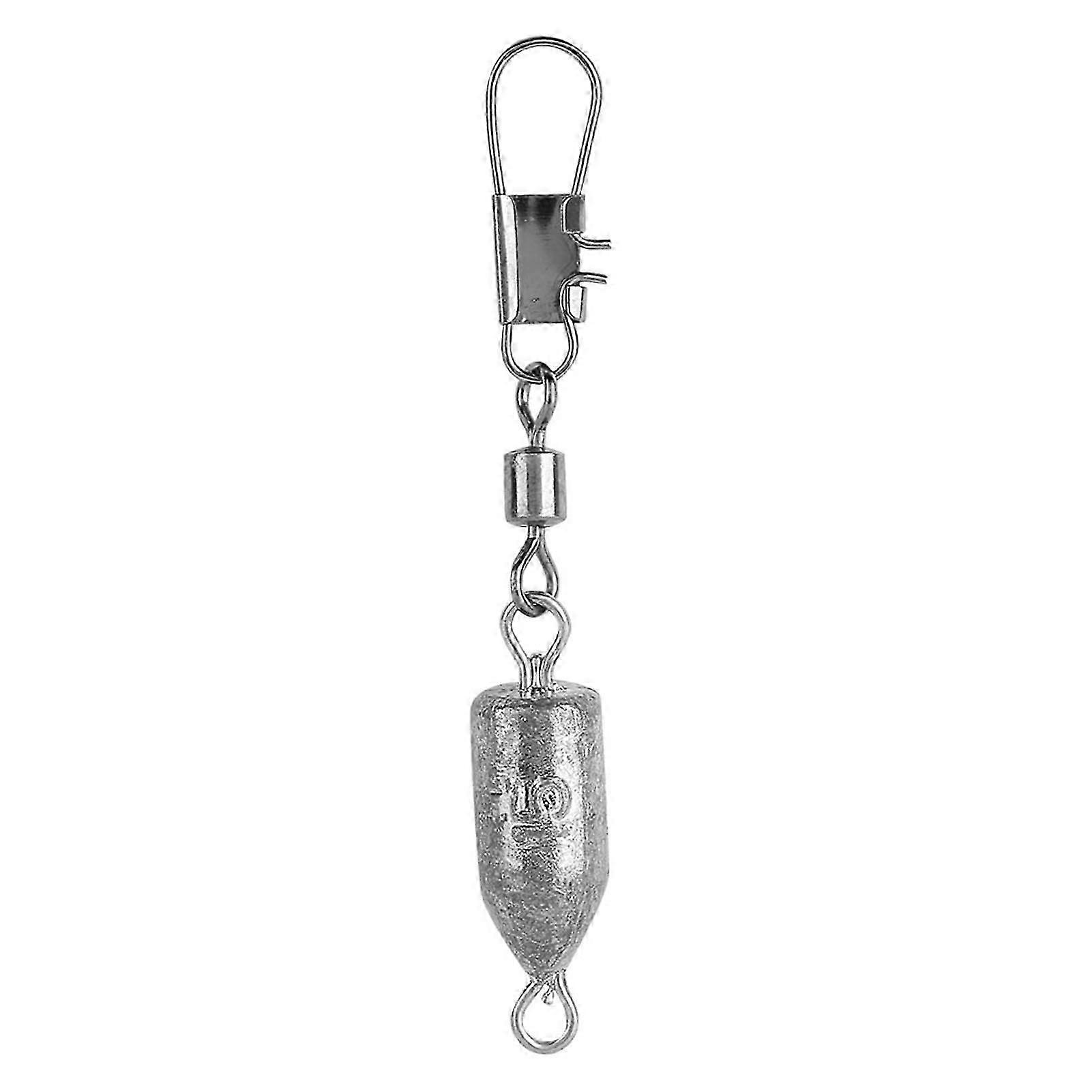 Anti Poussière Durable Sinkers Poids Pêche en forme de balle Sinker Tackle 15g