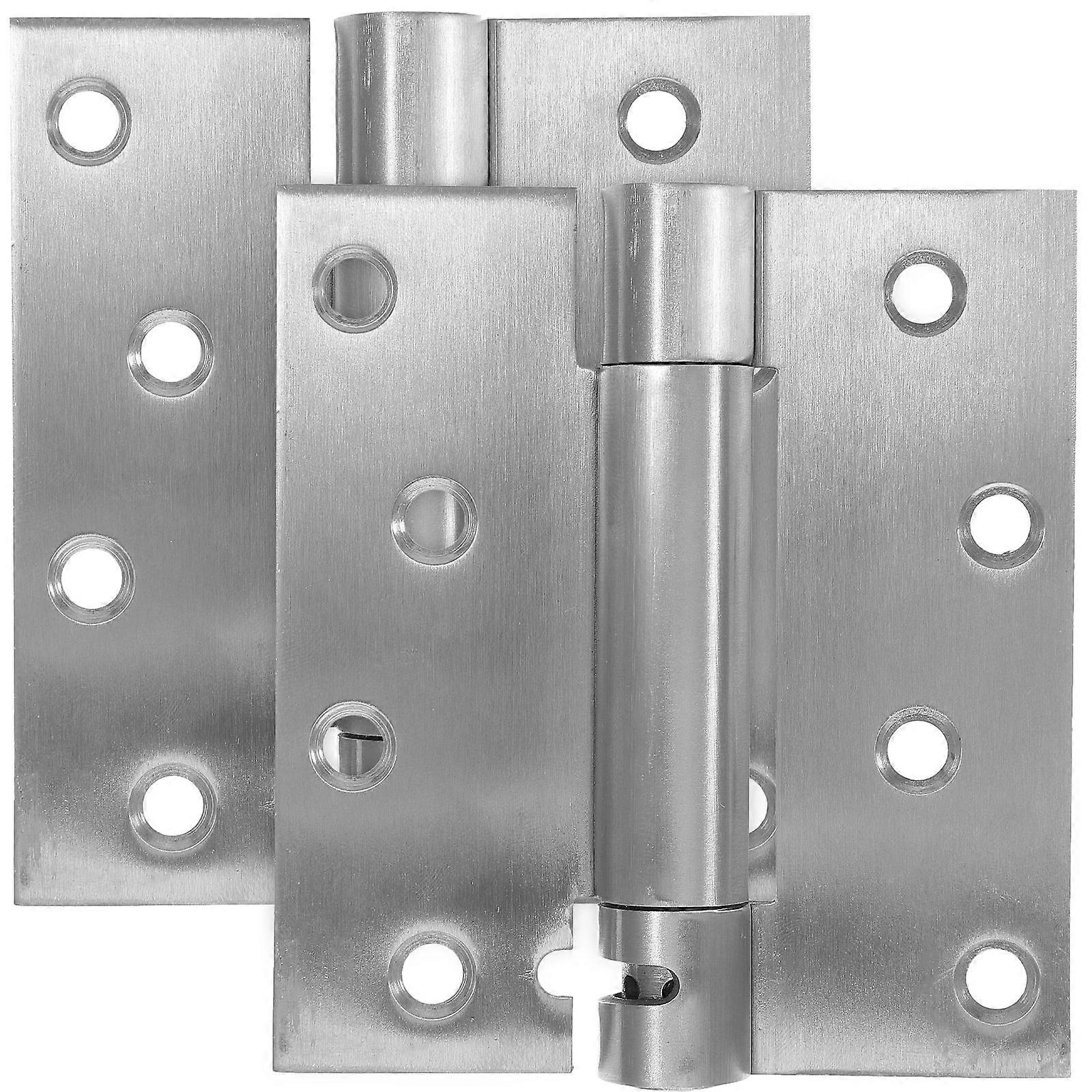 2pcs Automatic Door Closing Hinges Spring Loaded Hinges Garage Door Springs