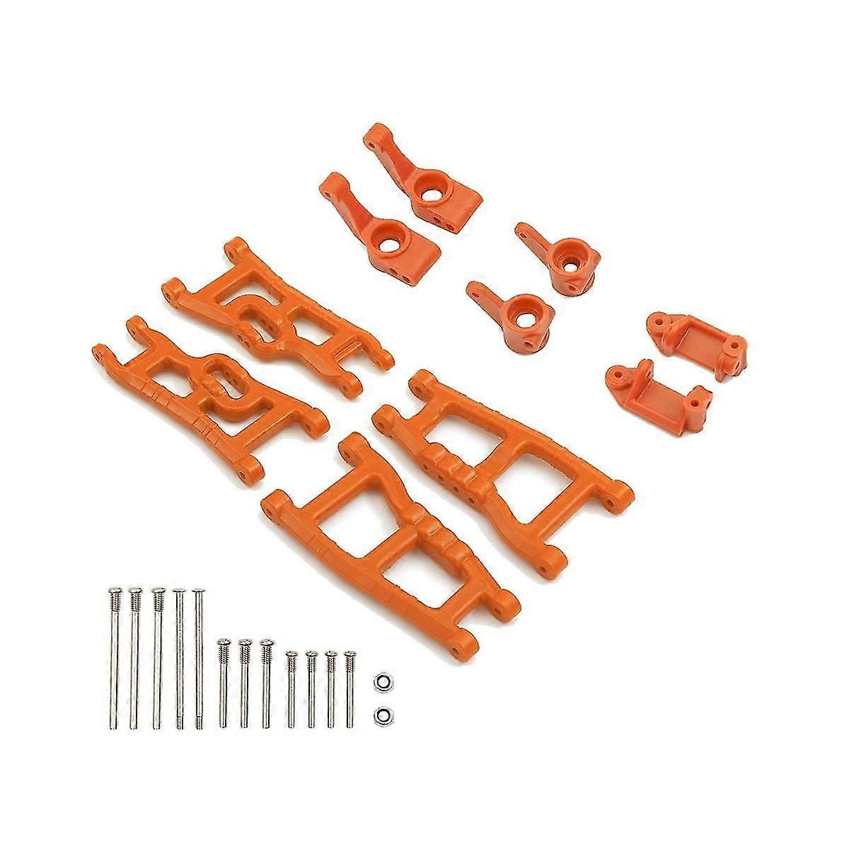 نايلون أماهي وخلفي ذراع التعليق كتلة التوجيه كعب المحور لقطع غيار ترقية السيارة Slash 2WD VXL RC