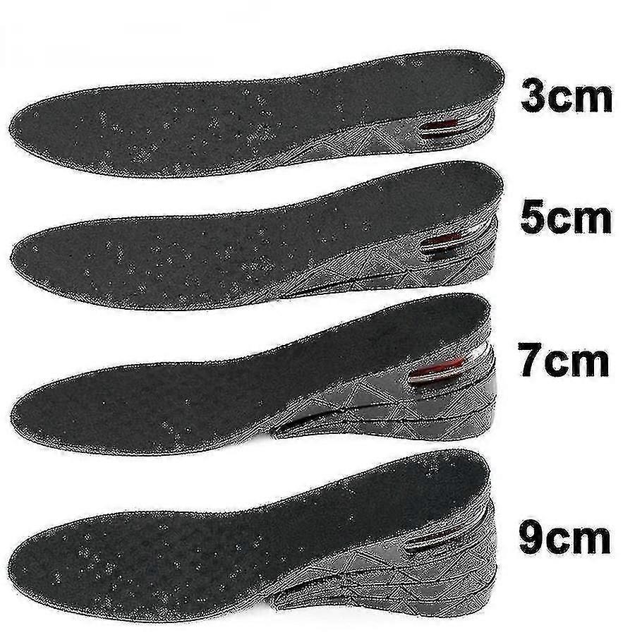1pair Invisible Insole For Heightening, From 3 Cm To 9 Cm, Heightening Pad, Adjustable