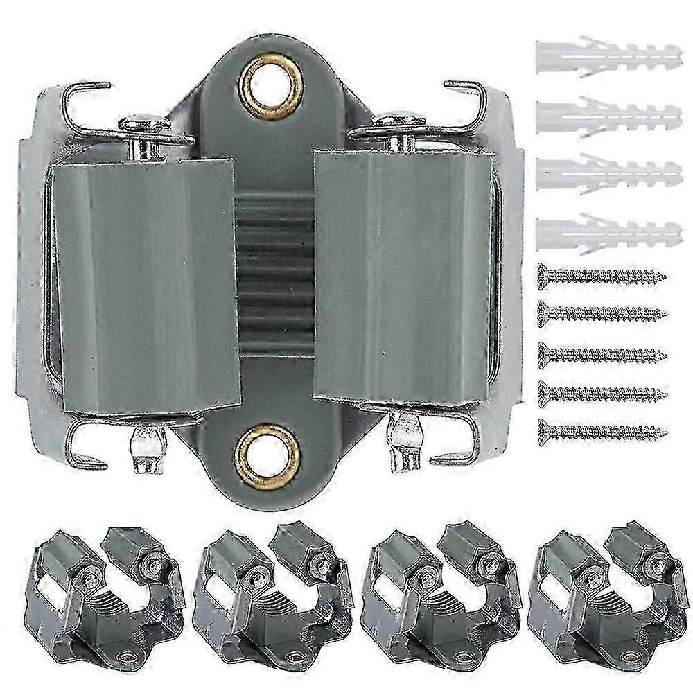 3-H Tool Holder for Garden Tools - Easy Installation/Clamp Fix/Wall Mount/Quick Release