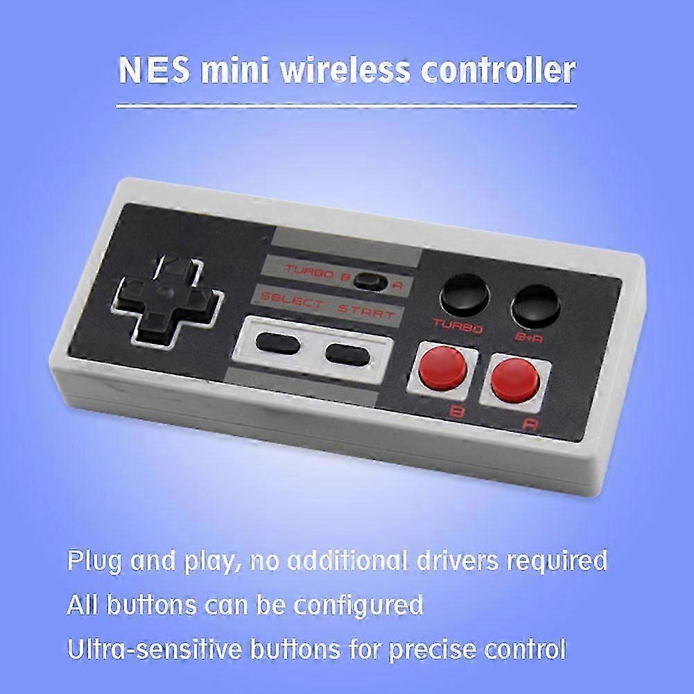 2.4GHz Wireless Controller Joystick for NES Mini Classic Game Console Gamepad