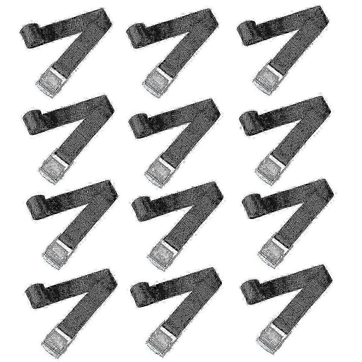 Heavy-duty Adjustable Tie-down Straps with Cam Buckle for Secure Transport & Lashing