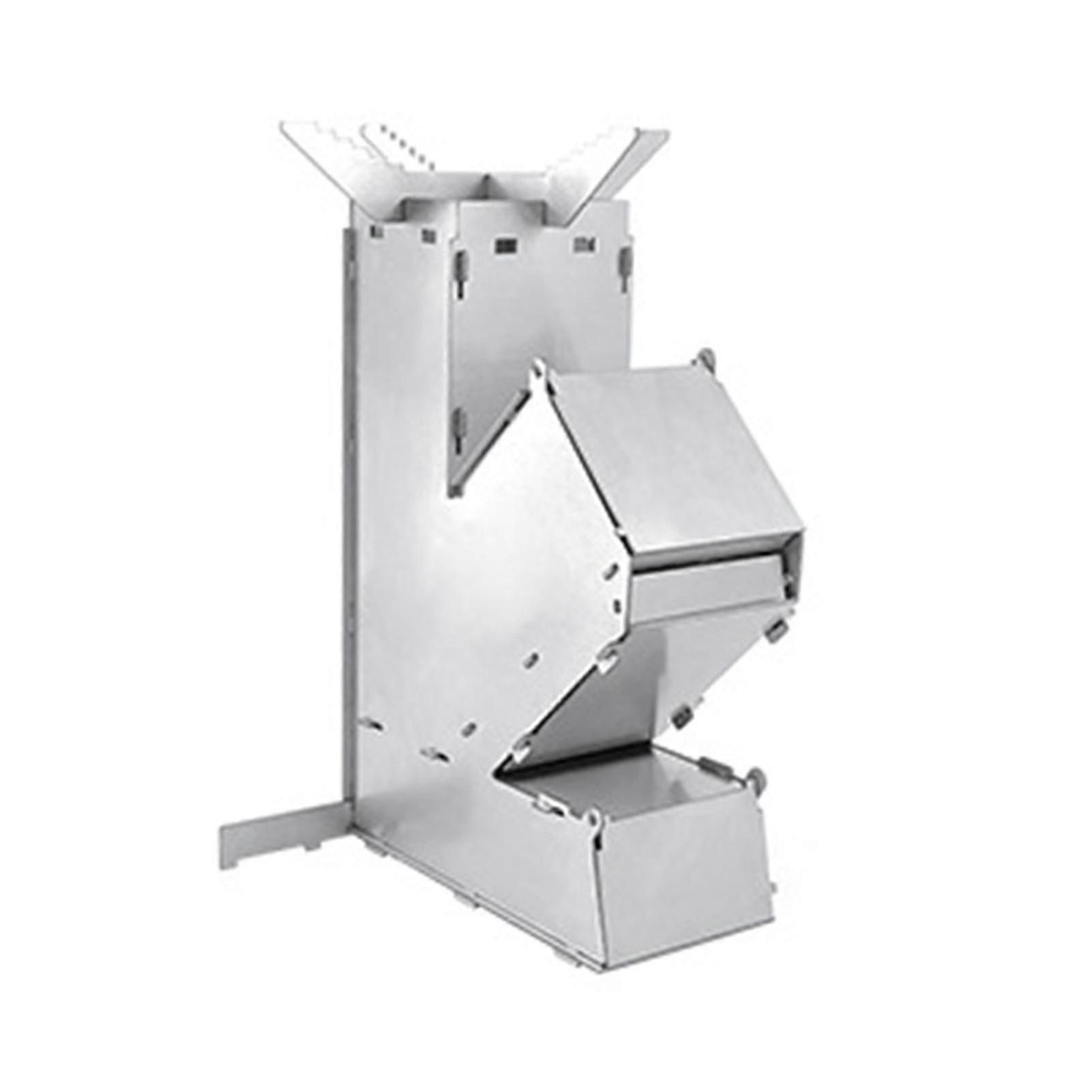 Estufa de leña plegable al aire libre desmontable