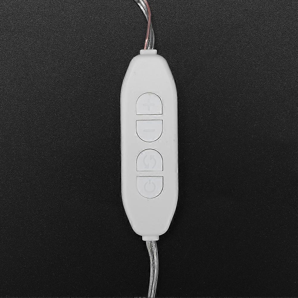 10 LED Dimmable Makeup Mirror Light Kit, 3500K-6500K White