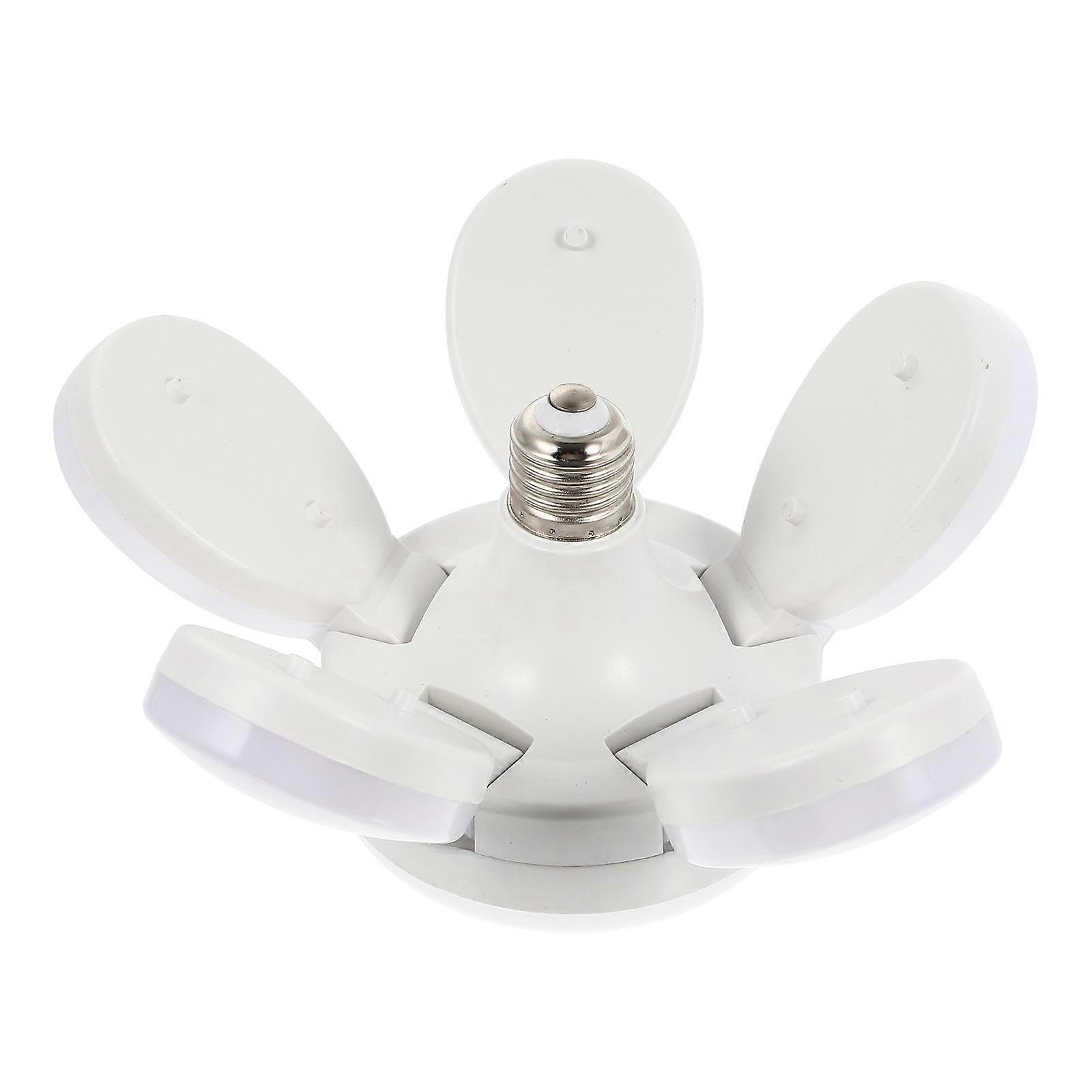 Leaf Petal LED Garage Light Ceiling Lamp for Lighting Equipment Pc White with Rotatable Body 1Set