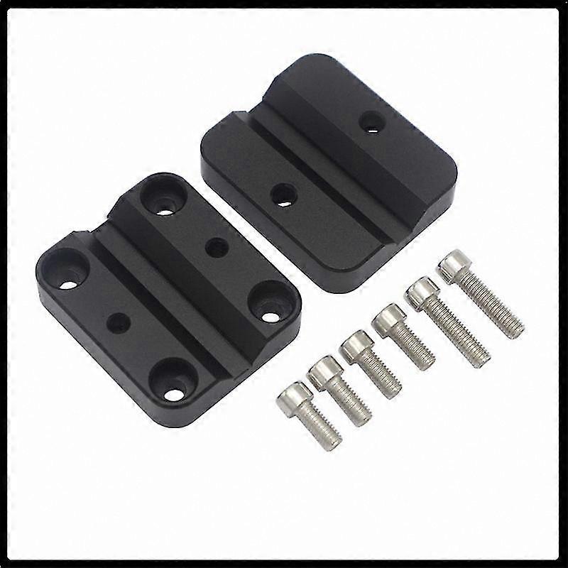 Universal Motorcycle GPS Phone Mount with Adjustable 12mm-16mm Handlebar Brackets for Navigation Devices