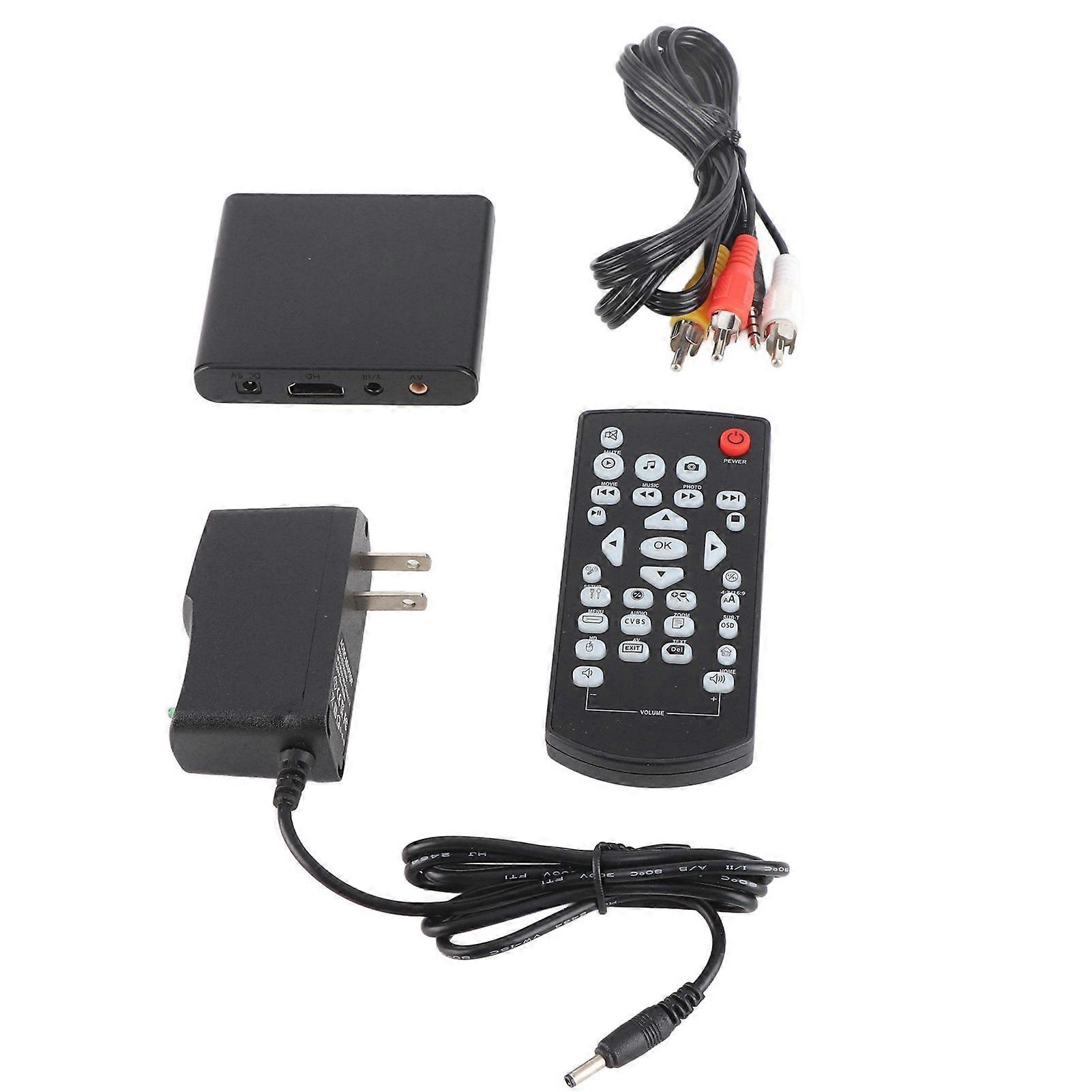 Full HD Mini Box Media Player 1080P Media Player Box Support USB MMC RMVB MP3 AVI MKV