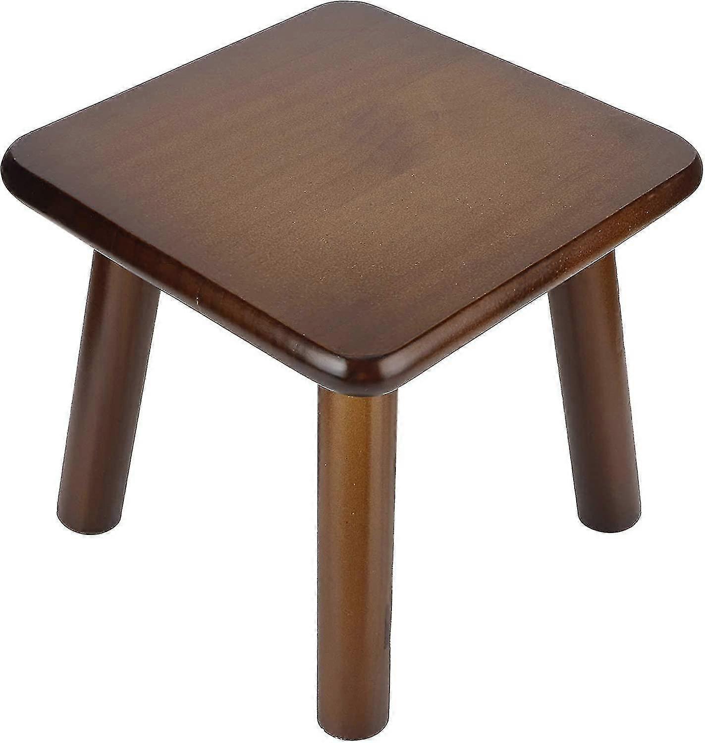 Wooden Stool, Foot Stool Detachable Saddle Stool Small Squre Step S...