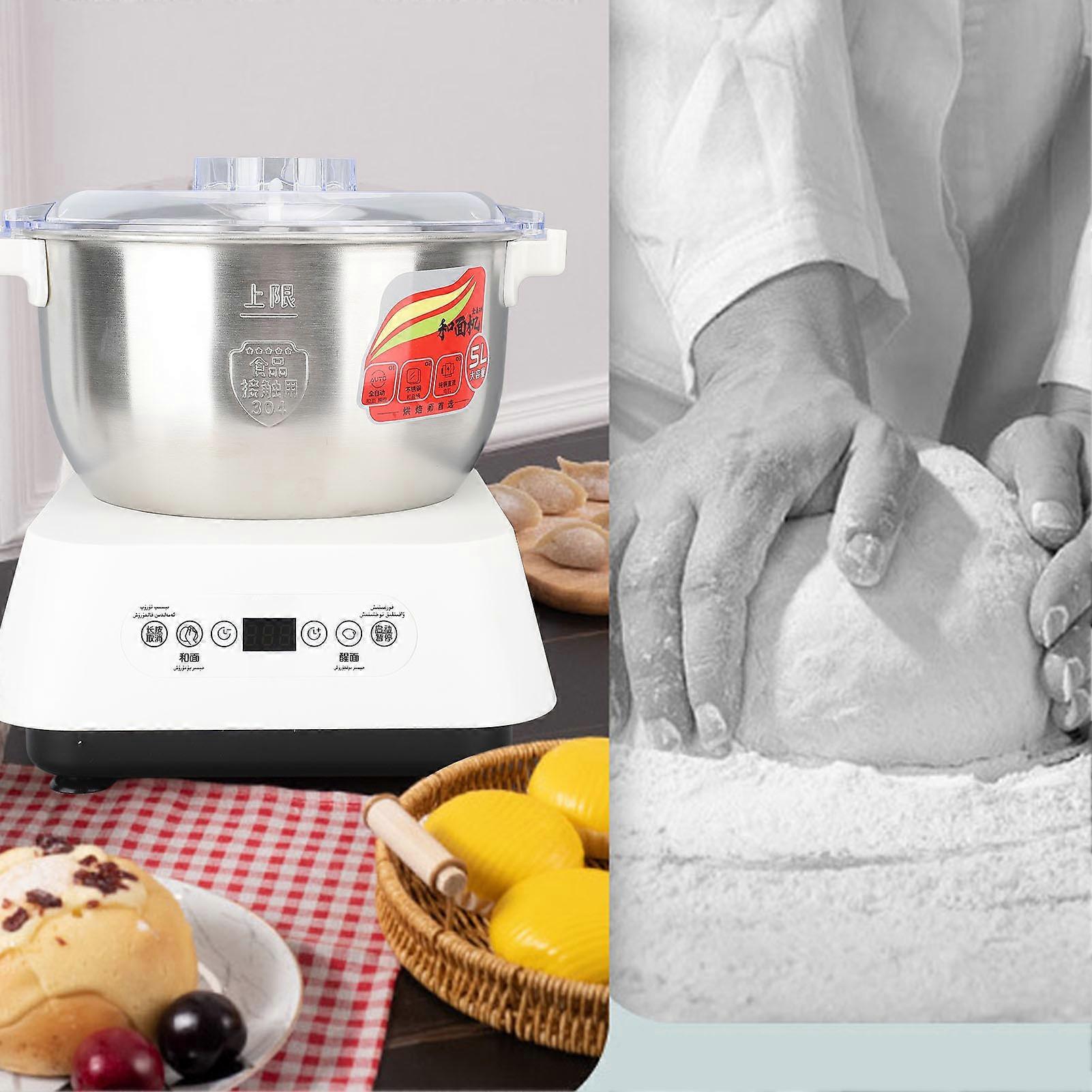 Machine à pâte 200W 5L avec ferment, écran tactile, 394x255x245mm