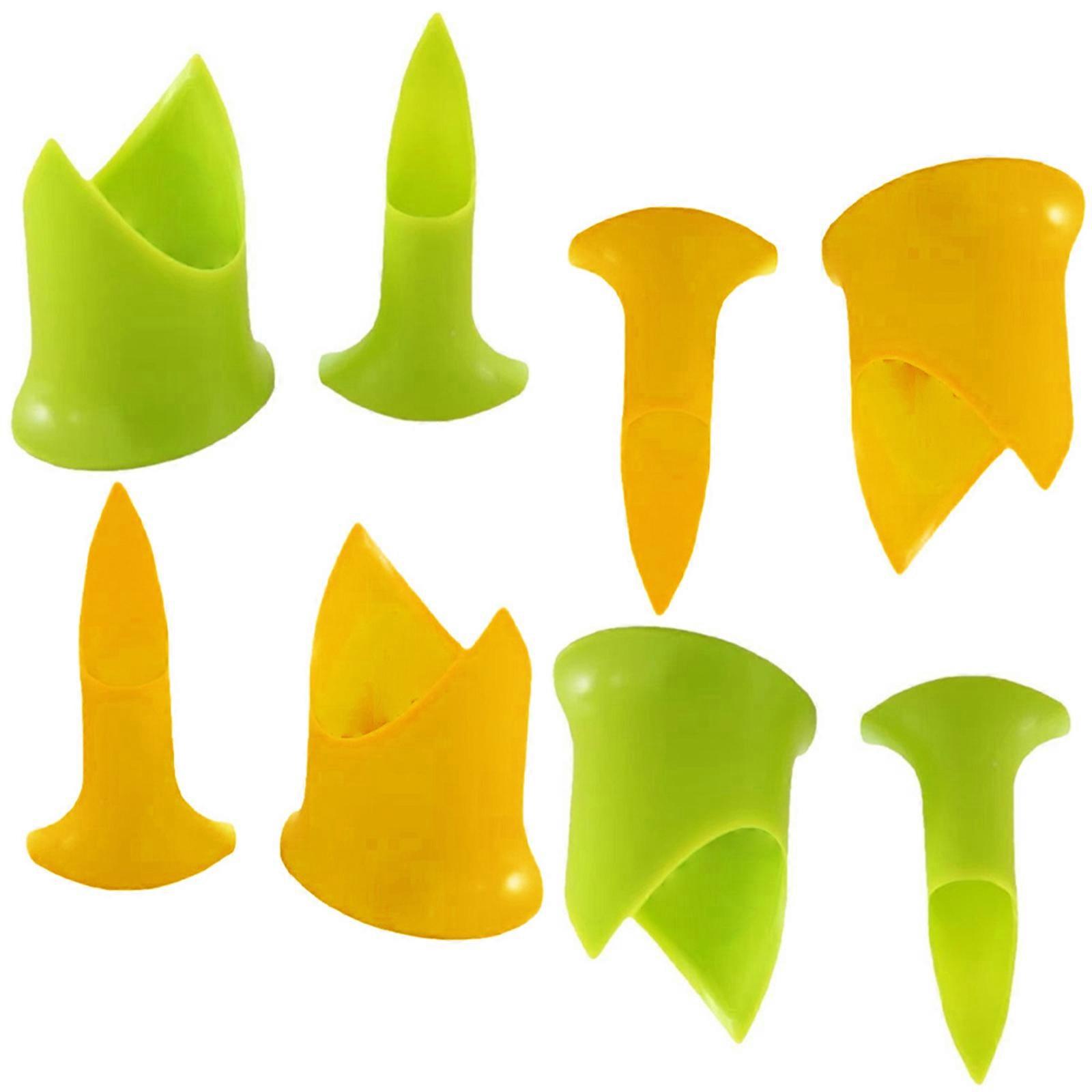 Quick Cleaning Cores Remover Tool 2 Piece Corer Set For Vegetables Fruits Nontoxic Materials Energy Saving Kitchen Gadget Multicolor