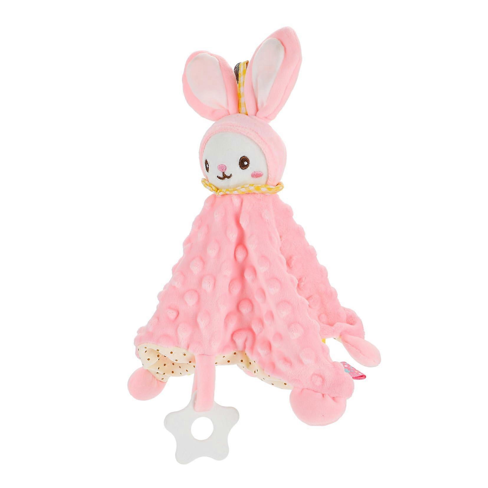 Soothing Towel For 1YearOlds Animal Shaped Doll Soft Crinkle Sensory Comforter Teething Relief Crib Toy