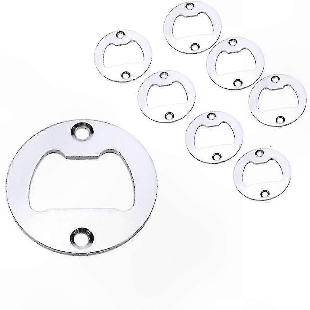 Stainless Steel Bottle Opener Inserts, DIY Hardware Kit for Crafting Projects