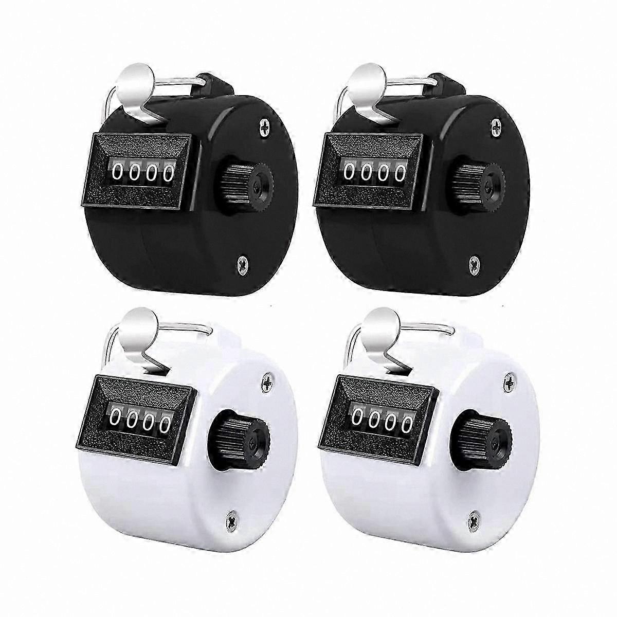 4-Pack Portable Mechanical Clicker for Tally Counting and Tracking