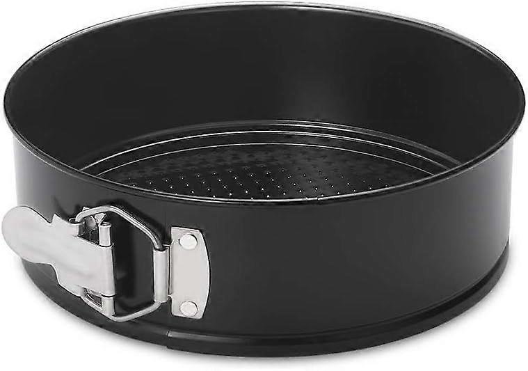 6 Inch Non-stick Springform Pan with Removable Bottom - Leakproof Cheesecake Pan - BLACK