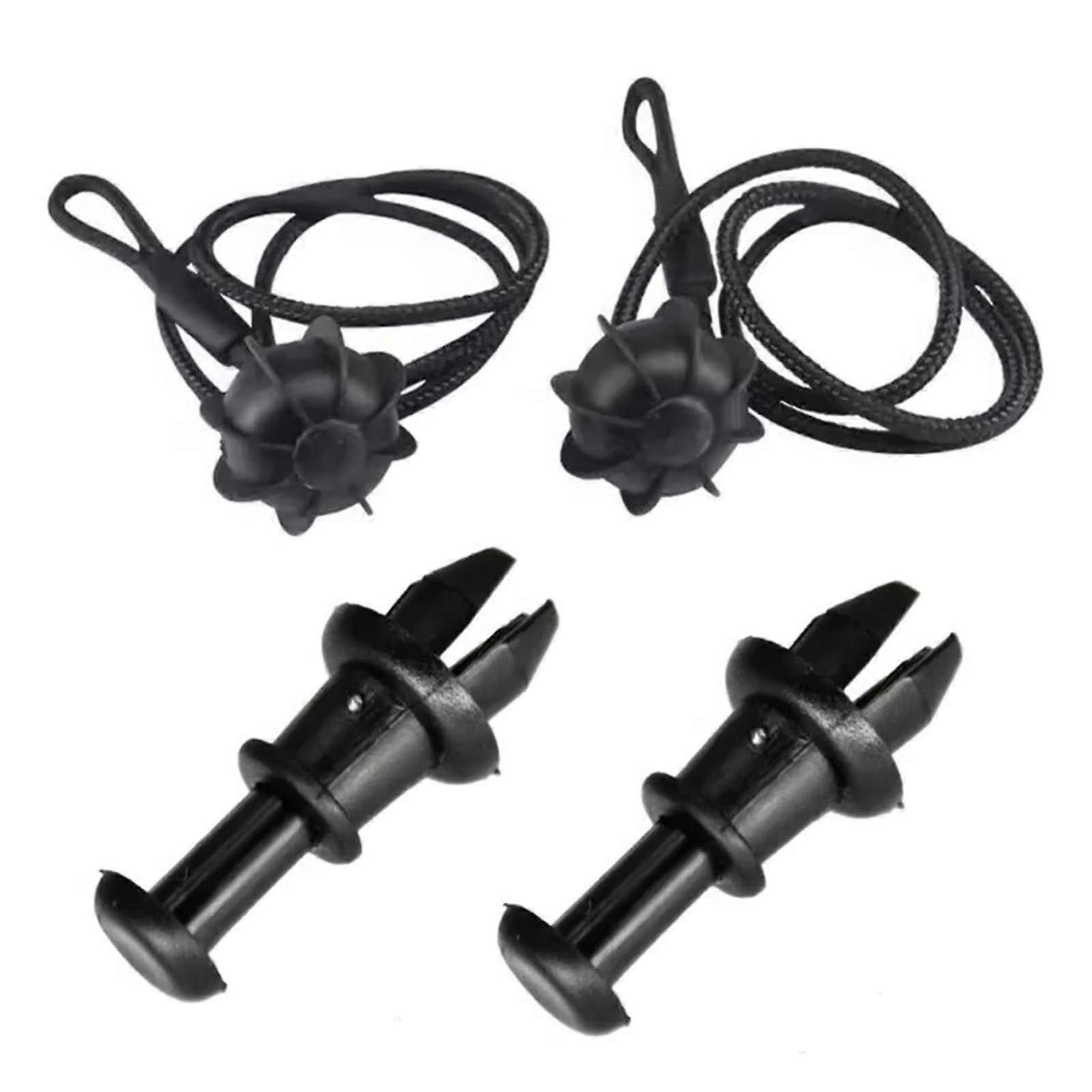 Car Parcel Shelf Cords Compatible With Polo And Up 2pcs Rear Trunk Parcel Shelf Straps