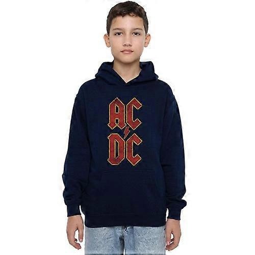 AC/DC Childrens/Kids Logo Stack Pull Over Hoodie