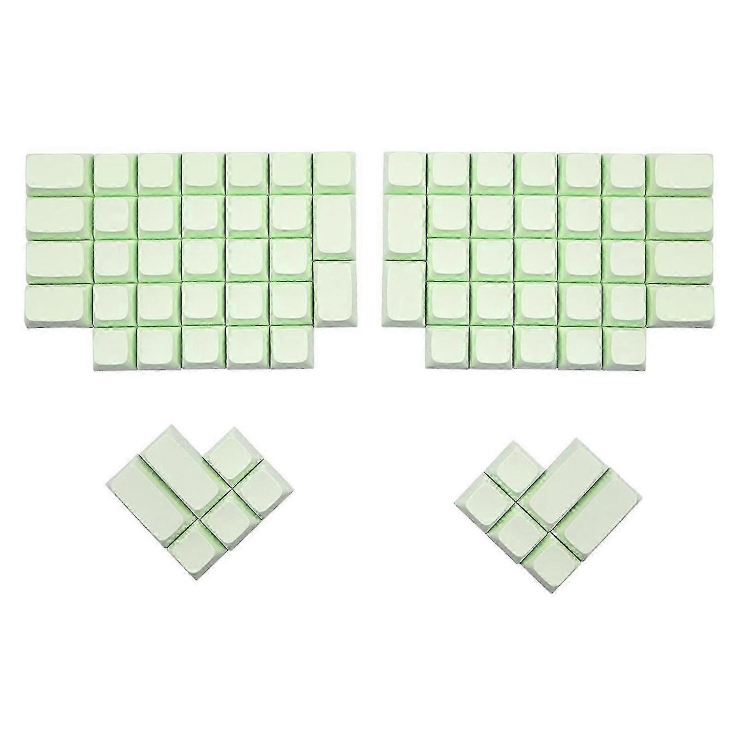 76 Keys PBT Keycap XDA Profile Not Engraving Blank for Key Cover Unique Character for Key