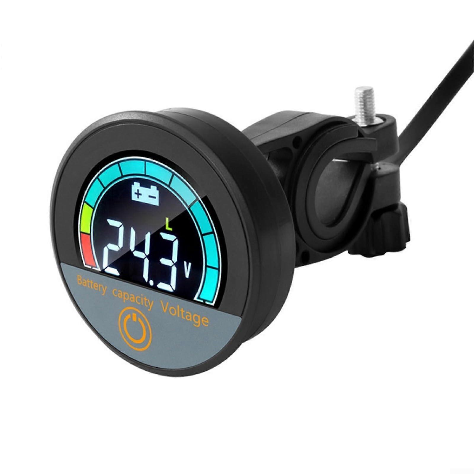 Battery Capacity Voltage Meter DC 8100V Backlit LCD And Low Voltage Alarm Voltmeter For LeadAcid And Lithium Batteries