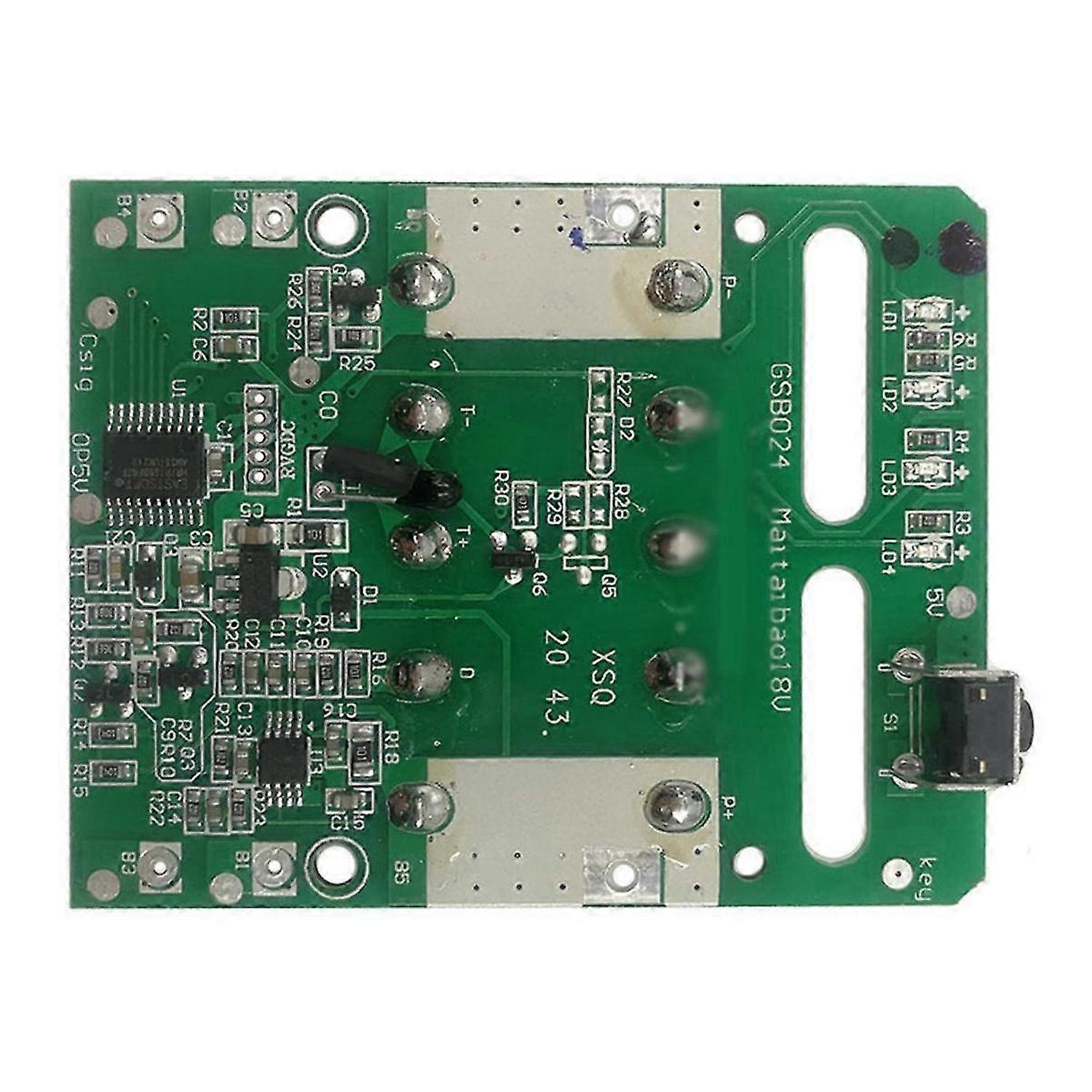 Charging Protection Circuit Board PCB Board for 18V Lithium Battery Rack LED Power Supply