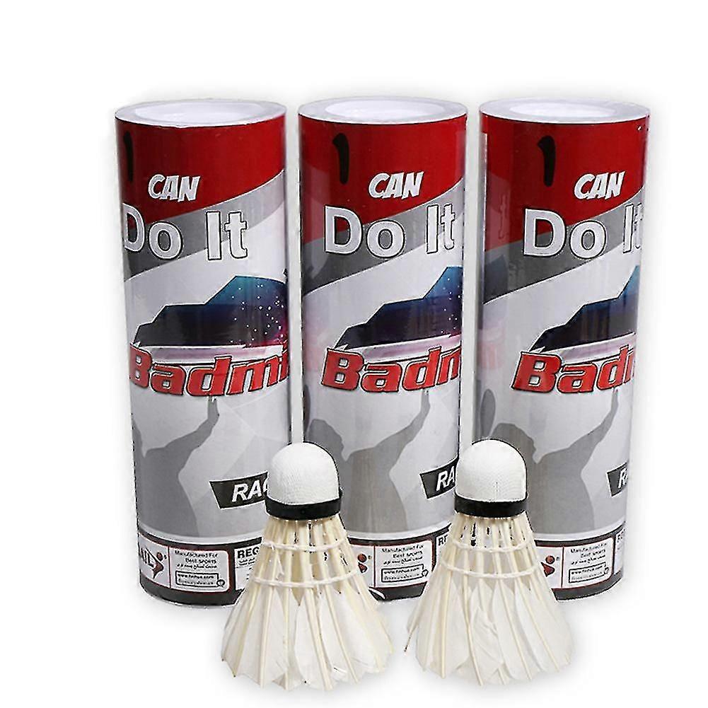 5pcs Faux Goose Feather Flying Stability Badminton Shuttlecock Training Balls