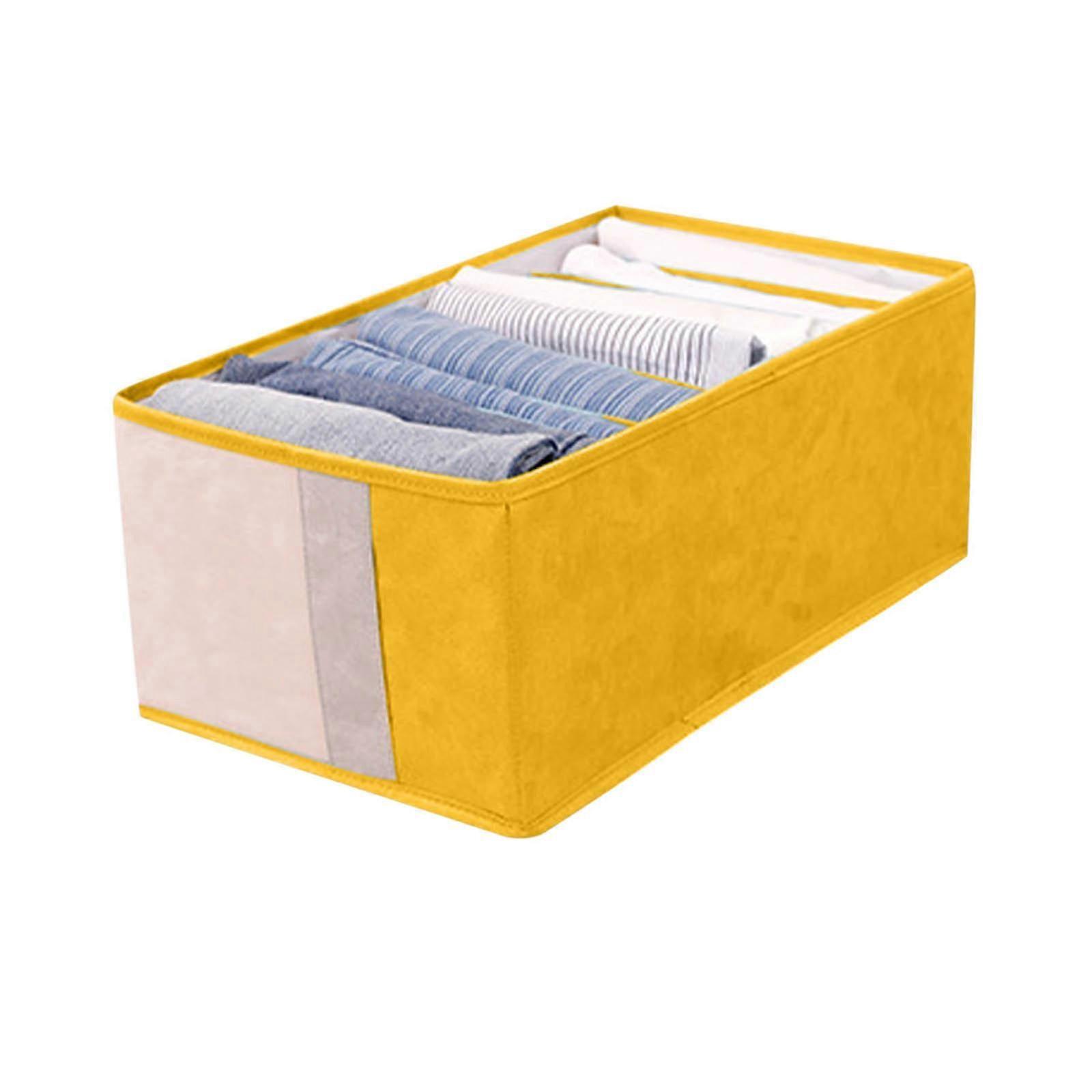 Multifunctional Wardrobe Organizer Visible Space-saving Multiple Compartments Storage Large 9 Grids Washable Wardrobe Clothes Organizer 2025